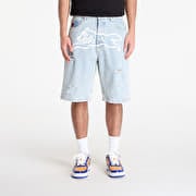 Billionaire Boys Club Icecream Running Dog Denim Shorts Heavy Wash Blue