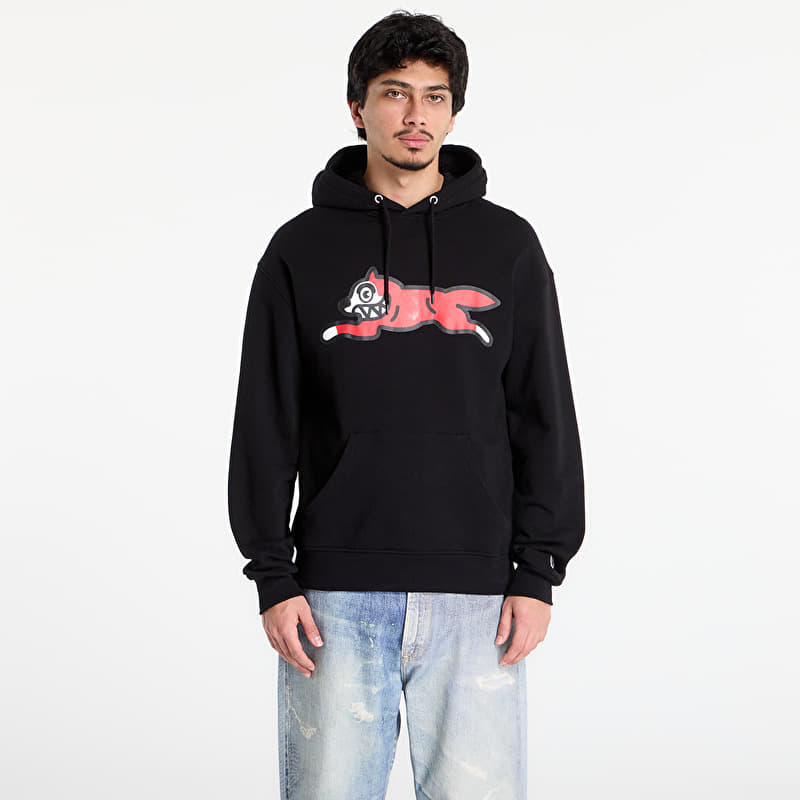 Sweatshirt Billionaire Boys Club Icecream Running Dog Popover Hood Black