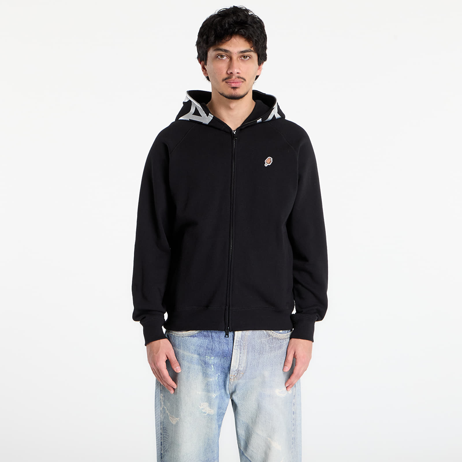 Sweatshirt Billionaire Boys Club Icecream Smiley Zip Through Hood Black S