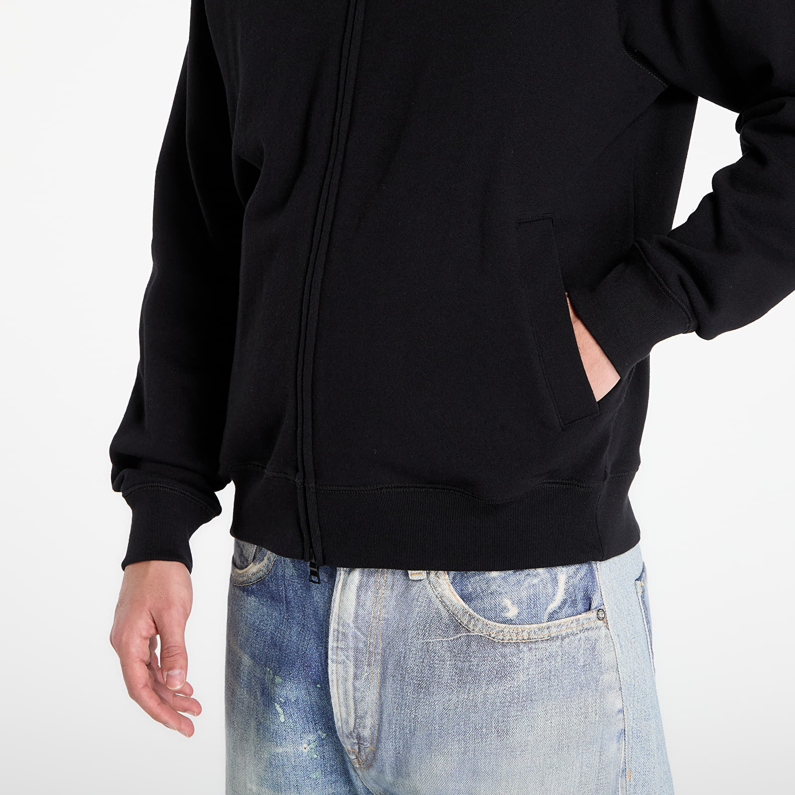 Hoodies och sweatshirts Billionaire Boys Club Icecream Smiley Zip Through Hood Black