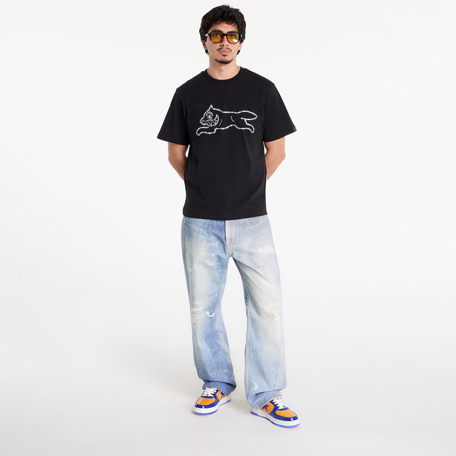   Μπλούζες Billionaire Boys Club Icecream Crystal Running Dog T-Shirt Black