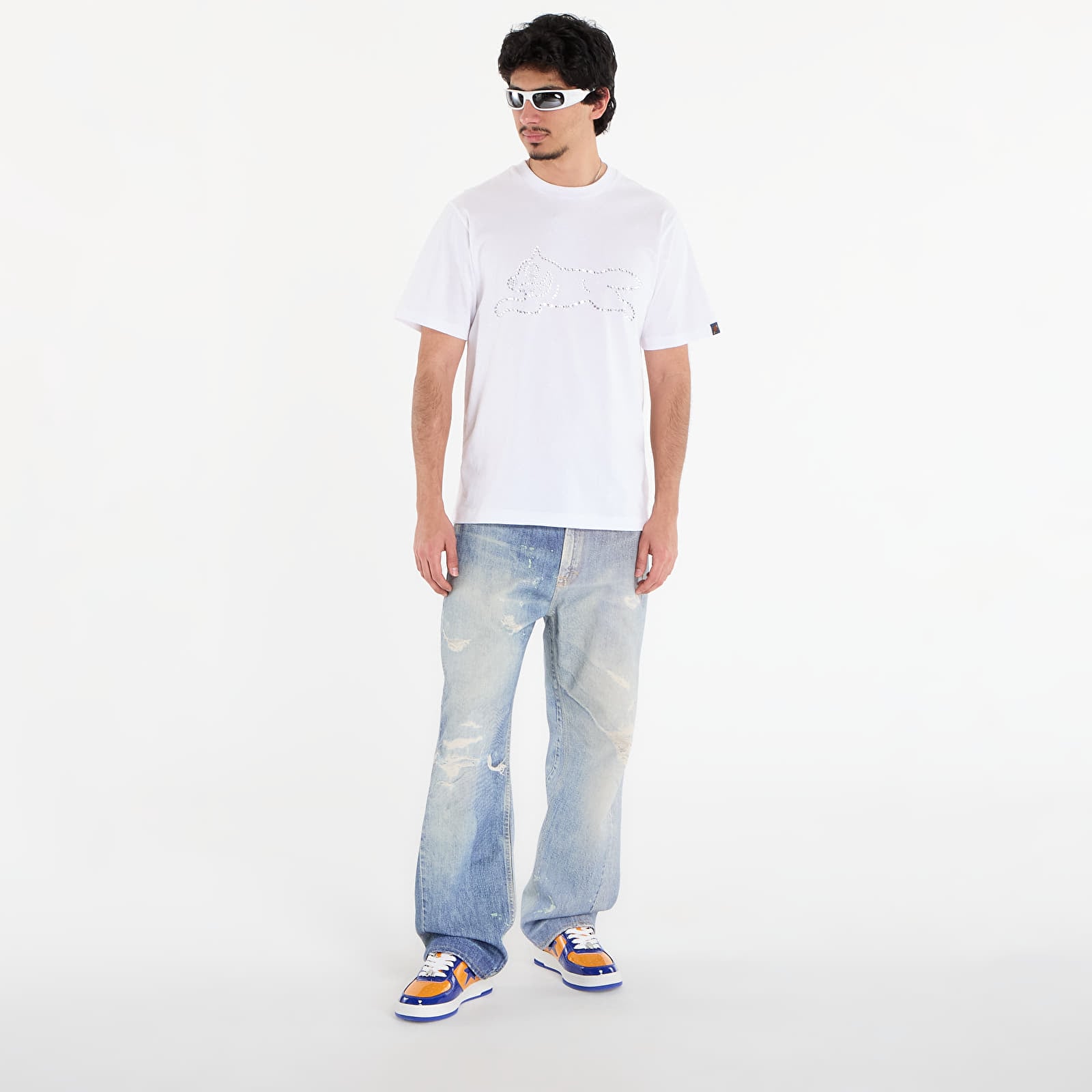 Tričká Billionaire Boys Club Icecream Crystal Running Dog T-Shirt White