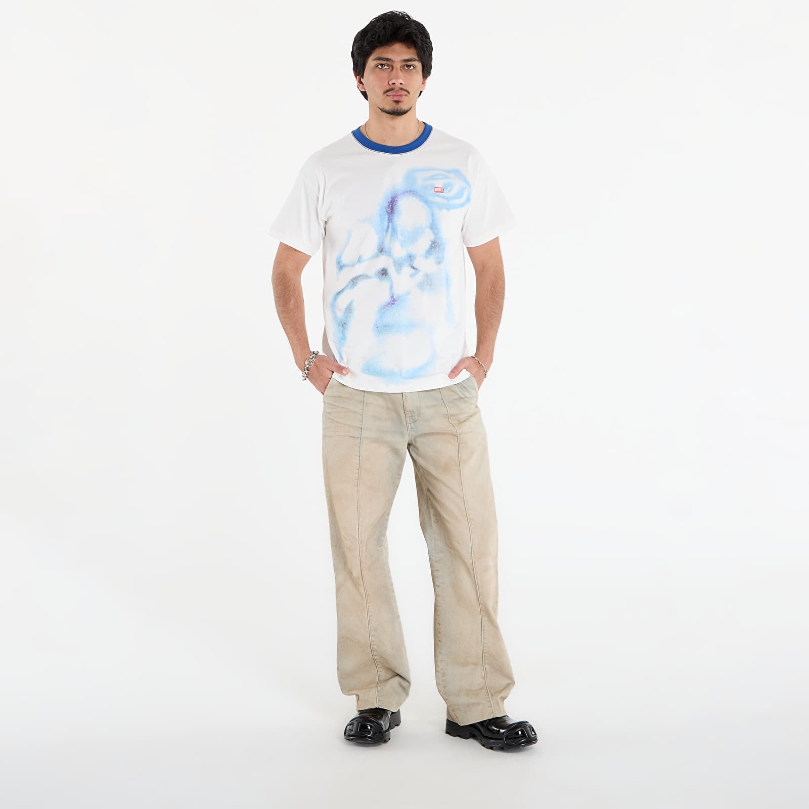 T-shirts DIESEL T-Norm-V2 T-Shirt Off White