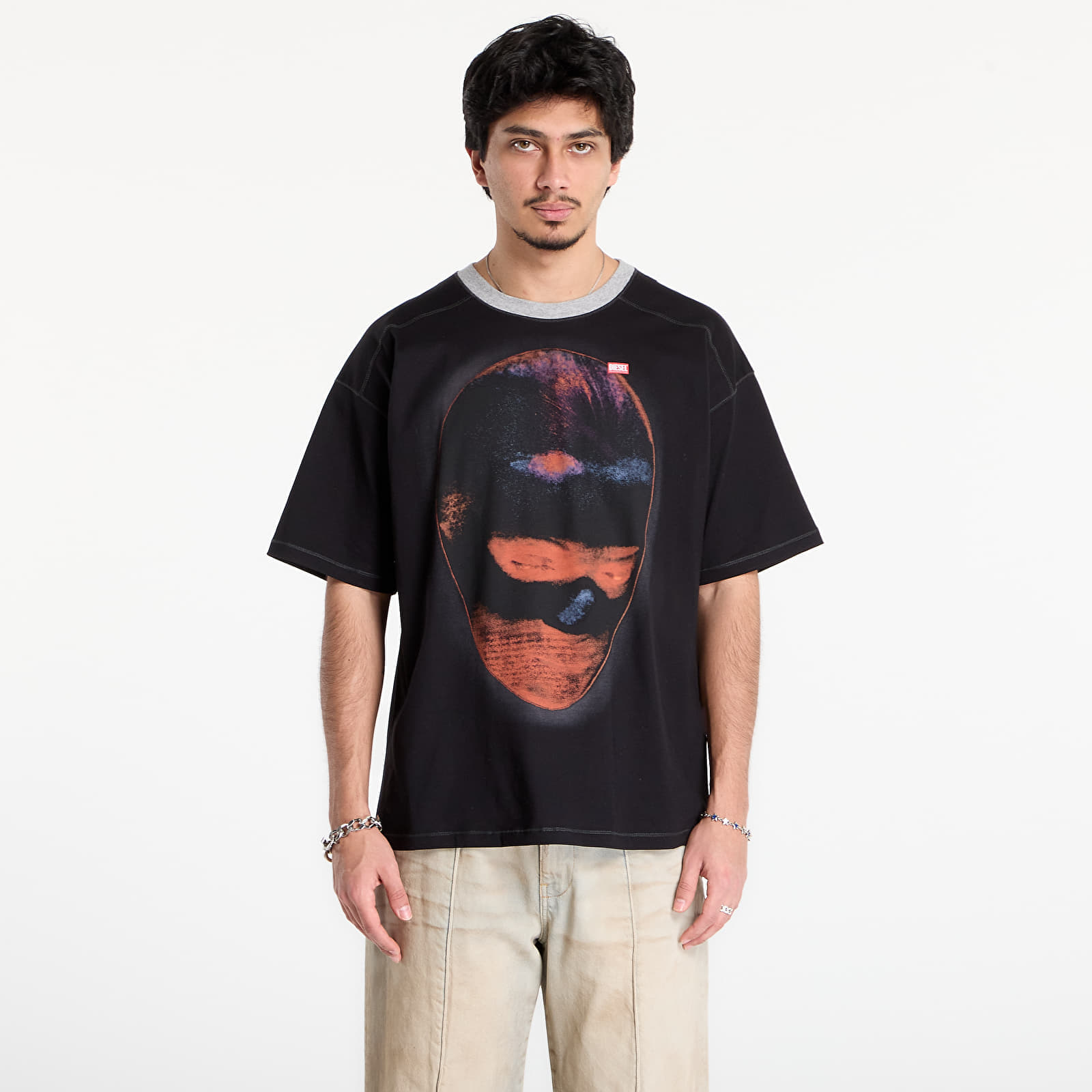 Тениска DIESEL T-Cadoxt T-Shirt Black S