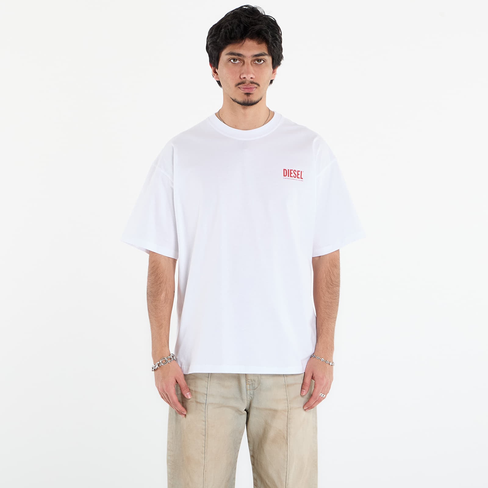 T-shirts DIESEL T-Boxt-Bisk T-Shirt White