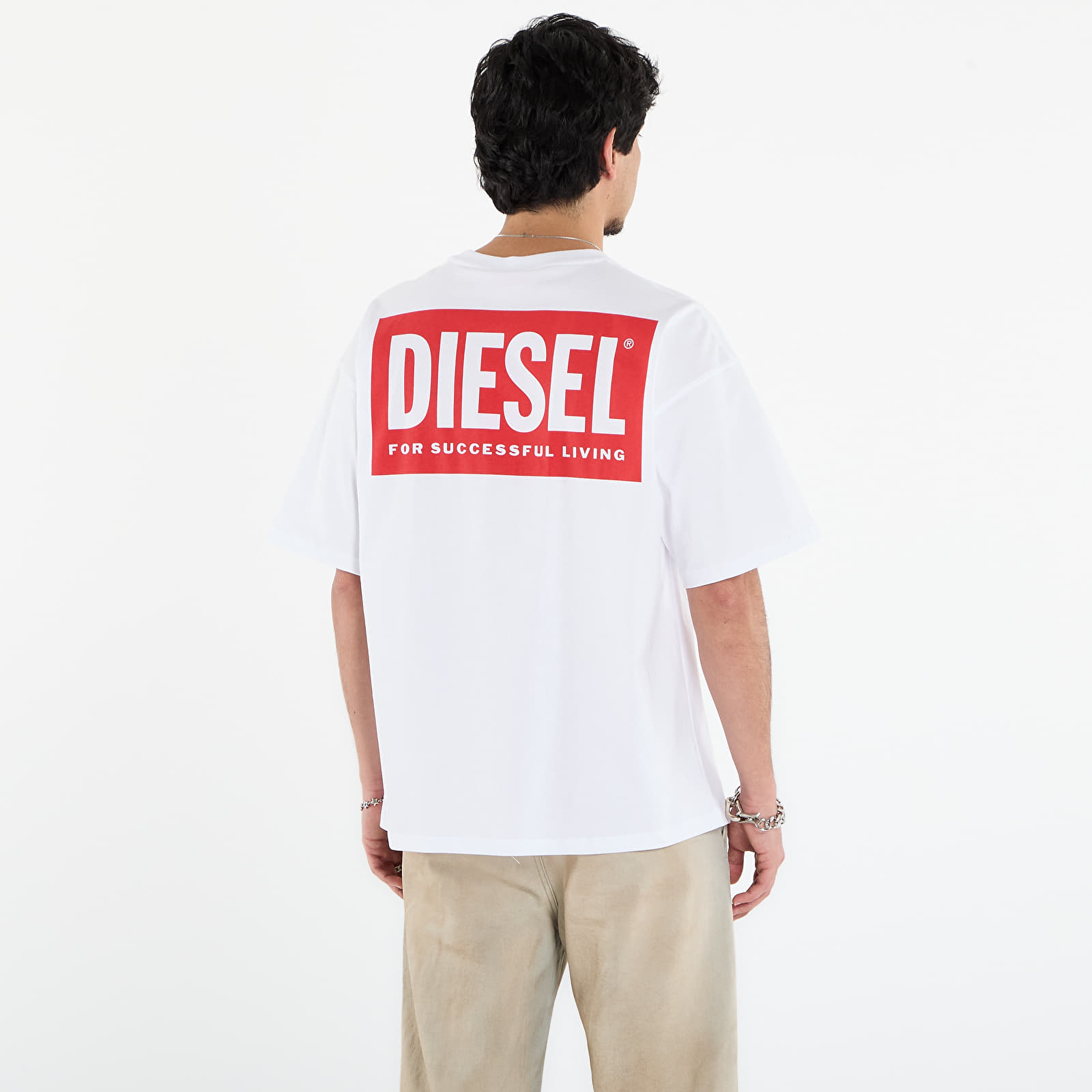 T-shirts DIESEL T-Boxt-Bisk T-Shirt White