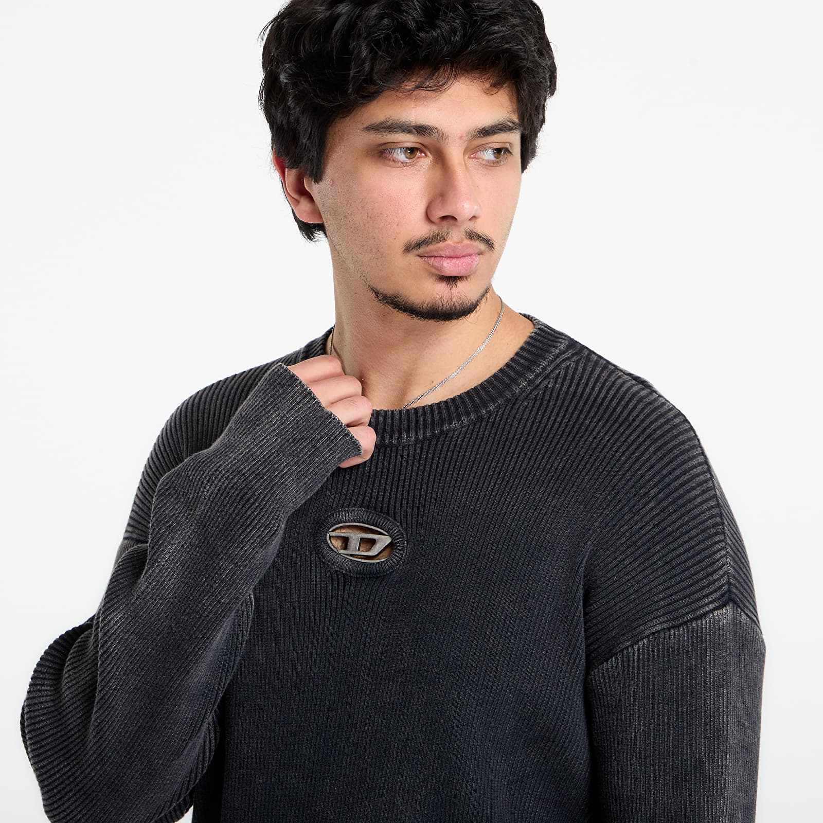 Truien DIESEL K-Darren-D Knitwear Black