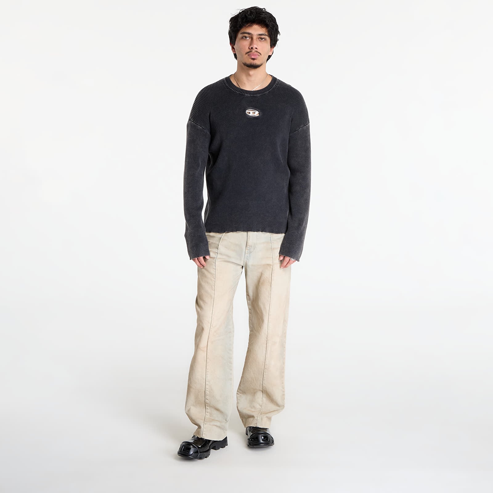 Truien DIESEL K-Darren-D Knitwear Black