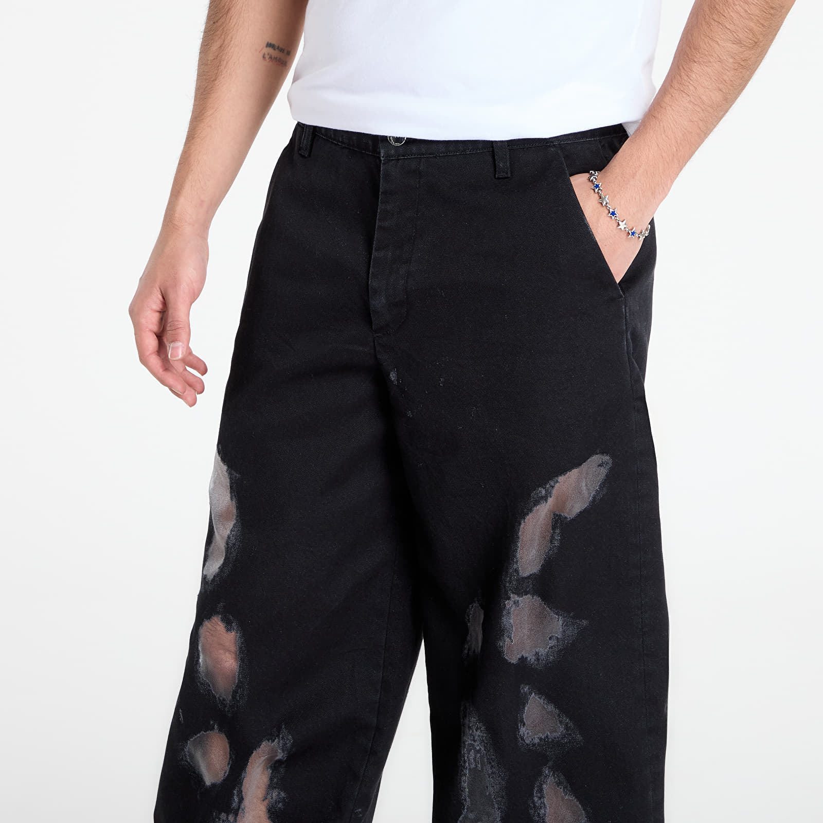 Дънки HELIOT EMIL Gallop Denim Trousers Black