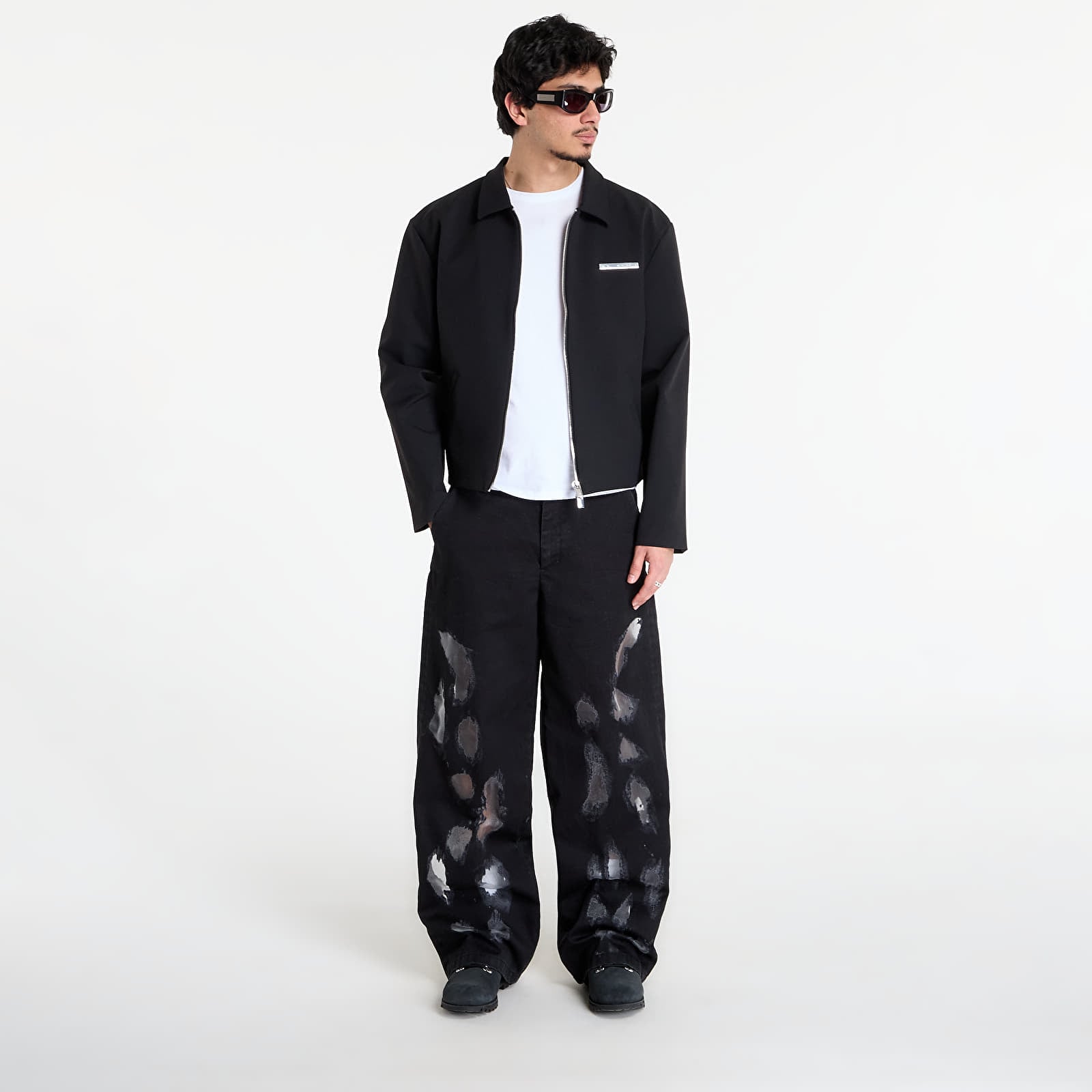 Дънки HELIOT EMIL Gallop Denim Trousers Black
