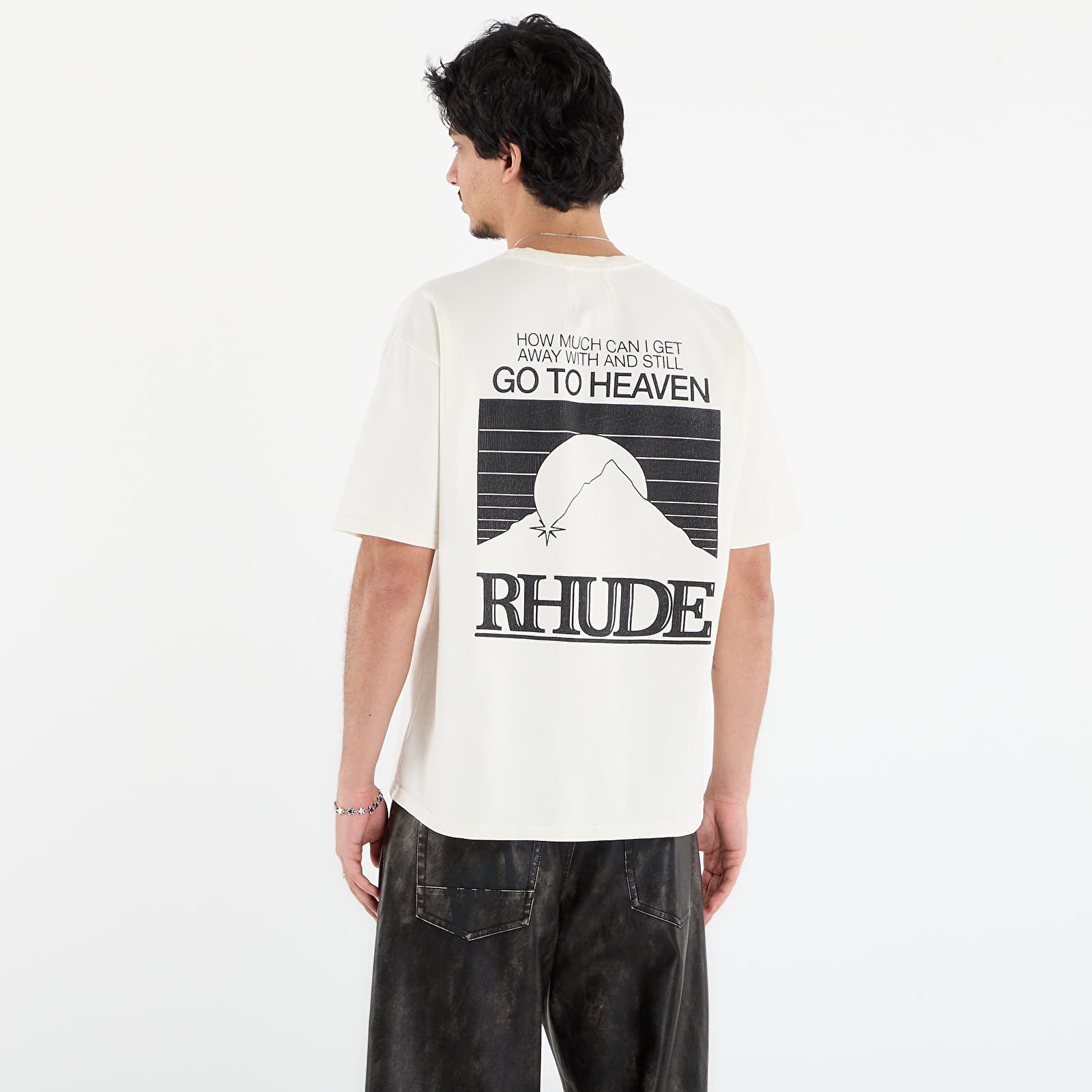 T-shirts Rhude Moonlight Pack Tee Vintage White/ Black