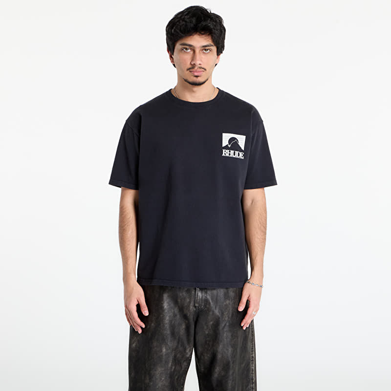 T-Shirt Rhude Moonlight Pack Tee Vintage Black/ White