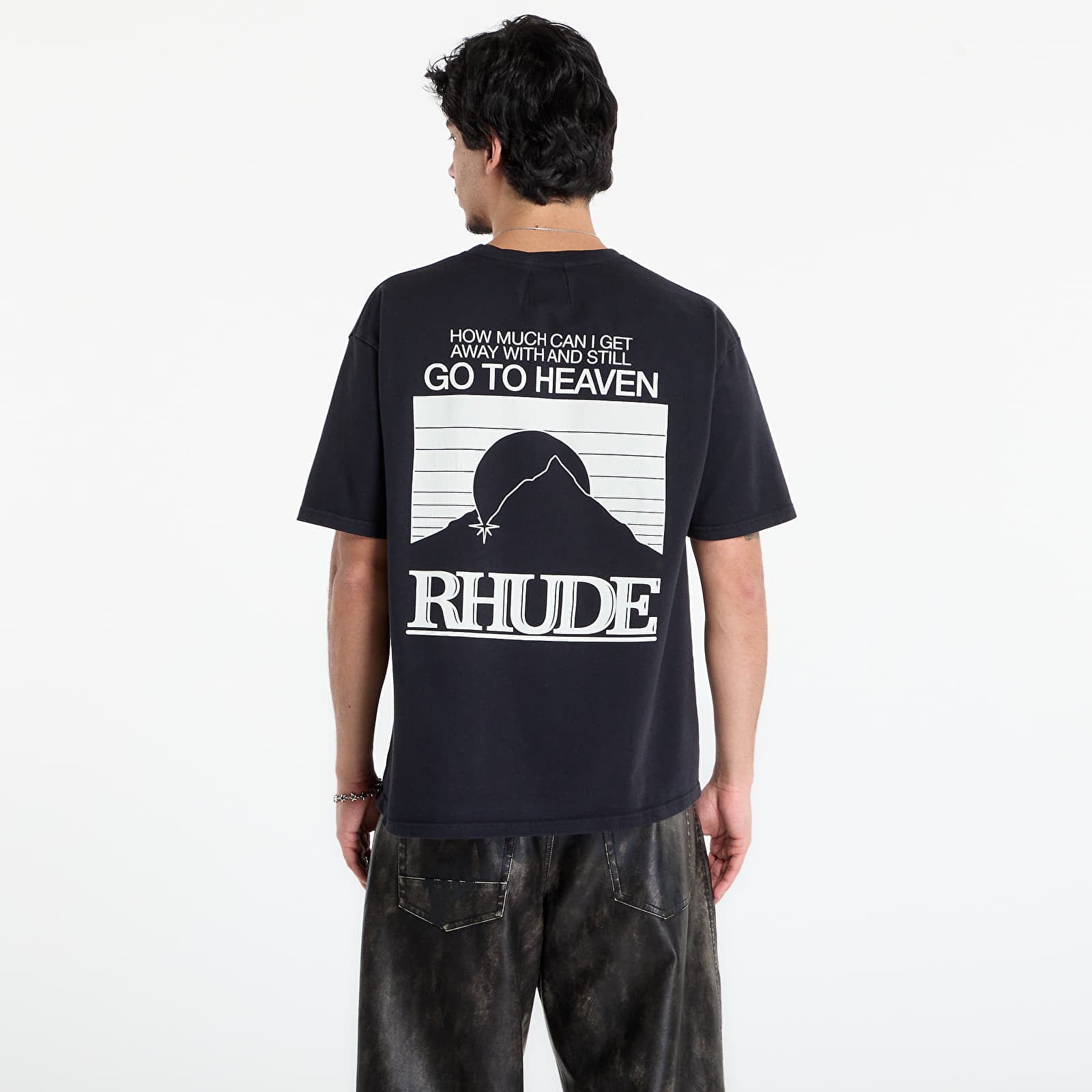 T-shirts Rhude Moonlight Pack Tee Vintage Black/ White