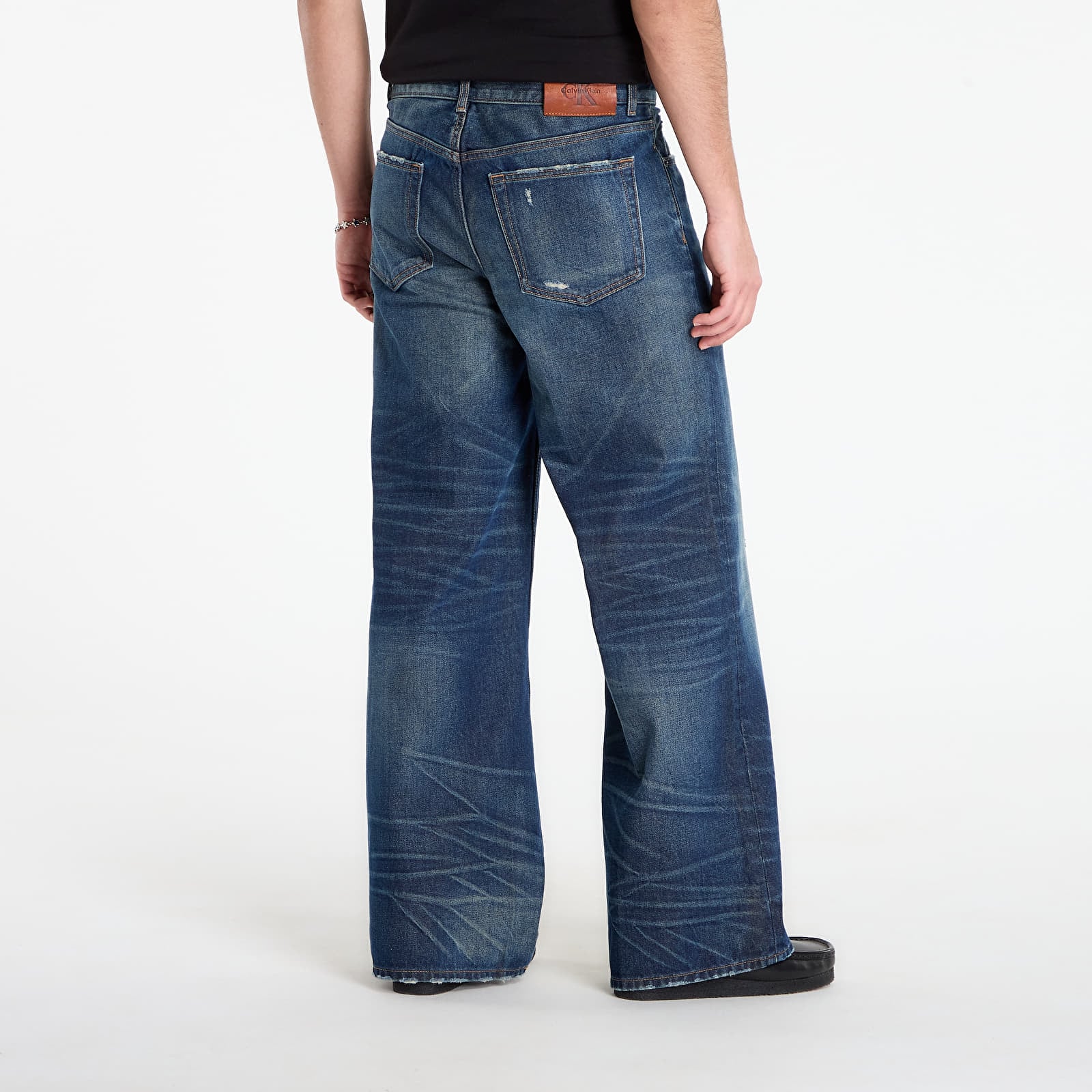 Jeans Calvin Klein Jeans Wide Leg Scarborough Jean Blue