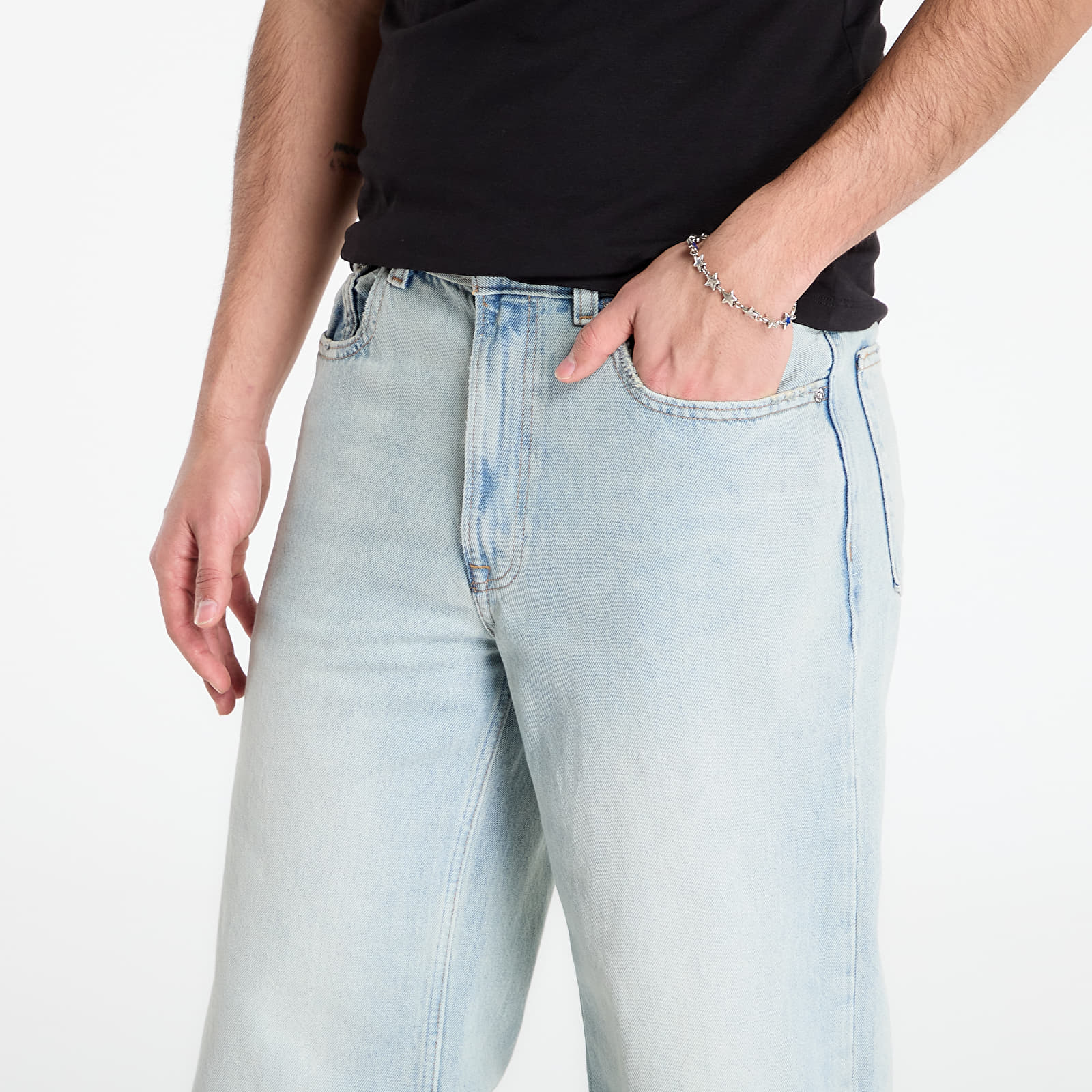 Kavbojke  Calvin Klein Jeans Wide Leg Babylon Sun Jean Blue