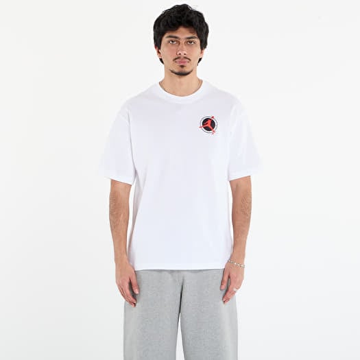 Majice Jordan Flight Club Men's T-Shirt White