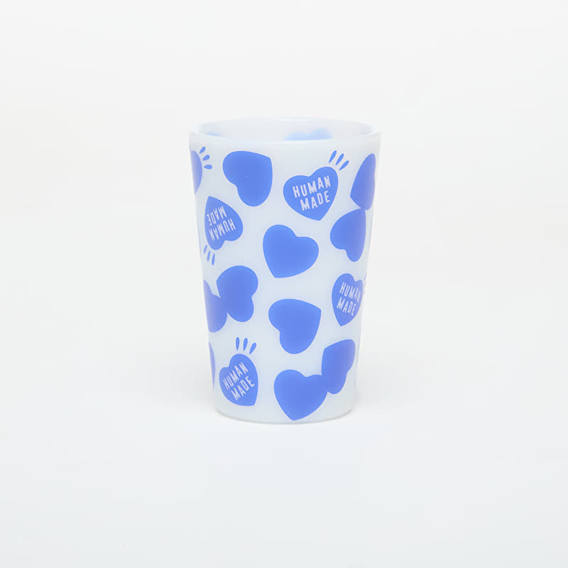 HUMAN MADE Heart Pattern Tumbler Blue