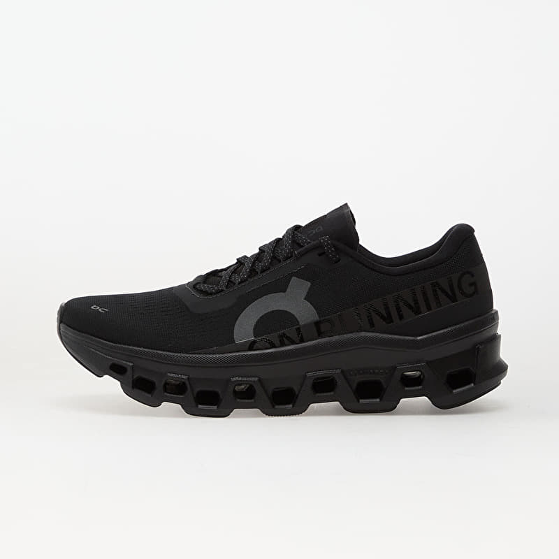 On W Cloudmonster 1 Black/ Black