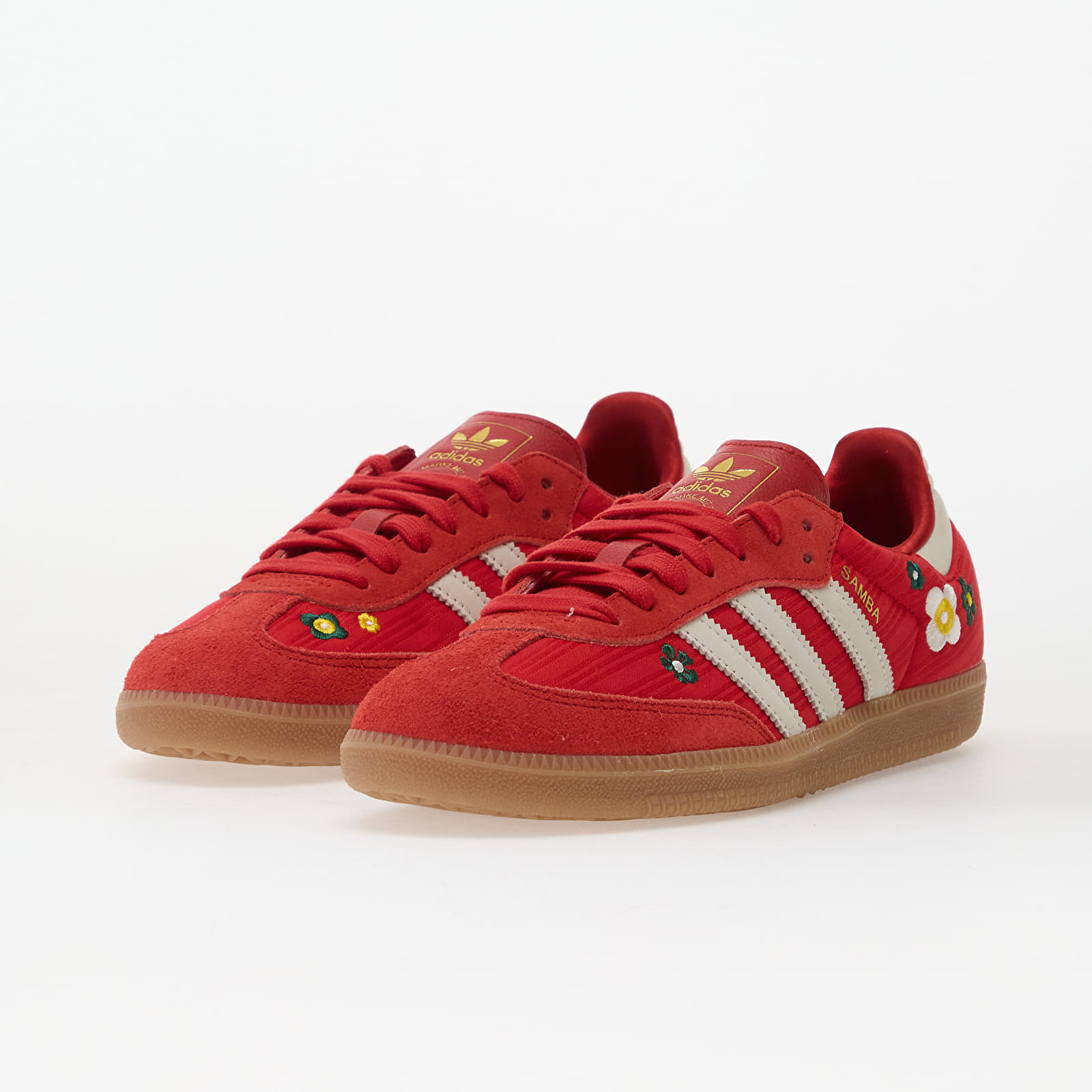 Ženski čevlji adidas Samba Og W Bright Green/ Off White/ Gum4