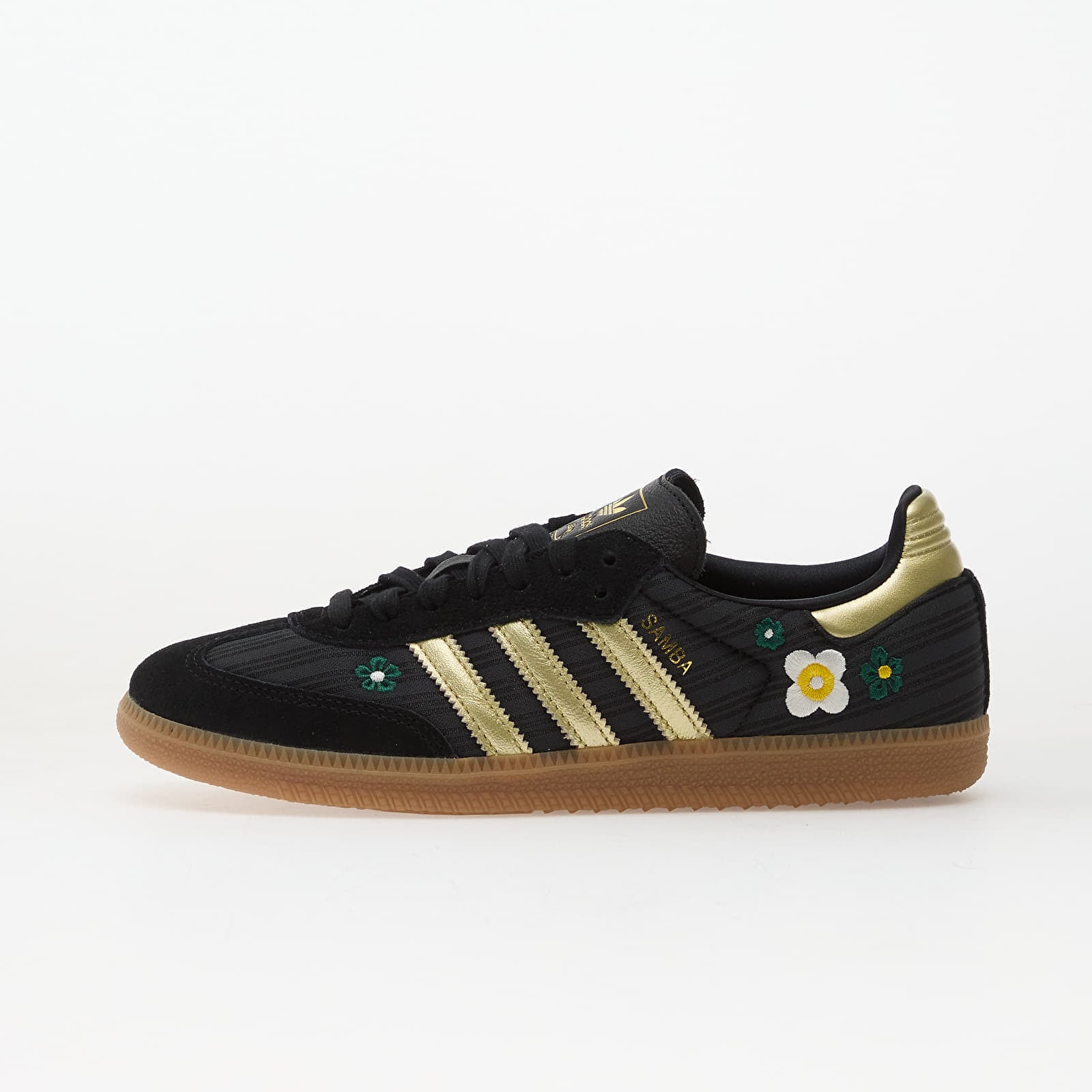 Levně Tenisky adidas Samba Og W Core Black/ Gold Metallic/ Gum4