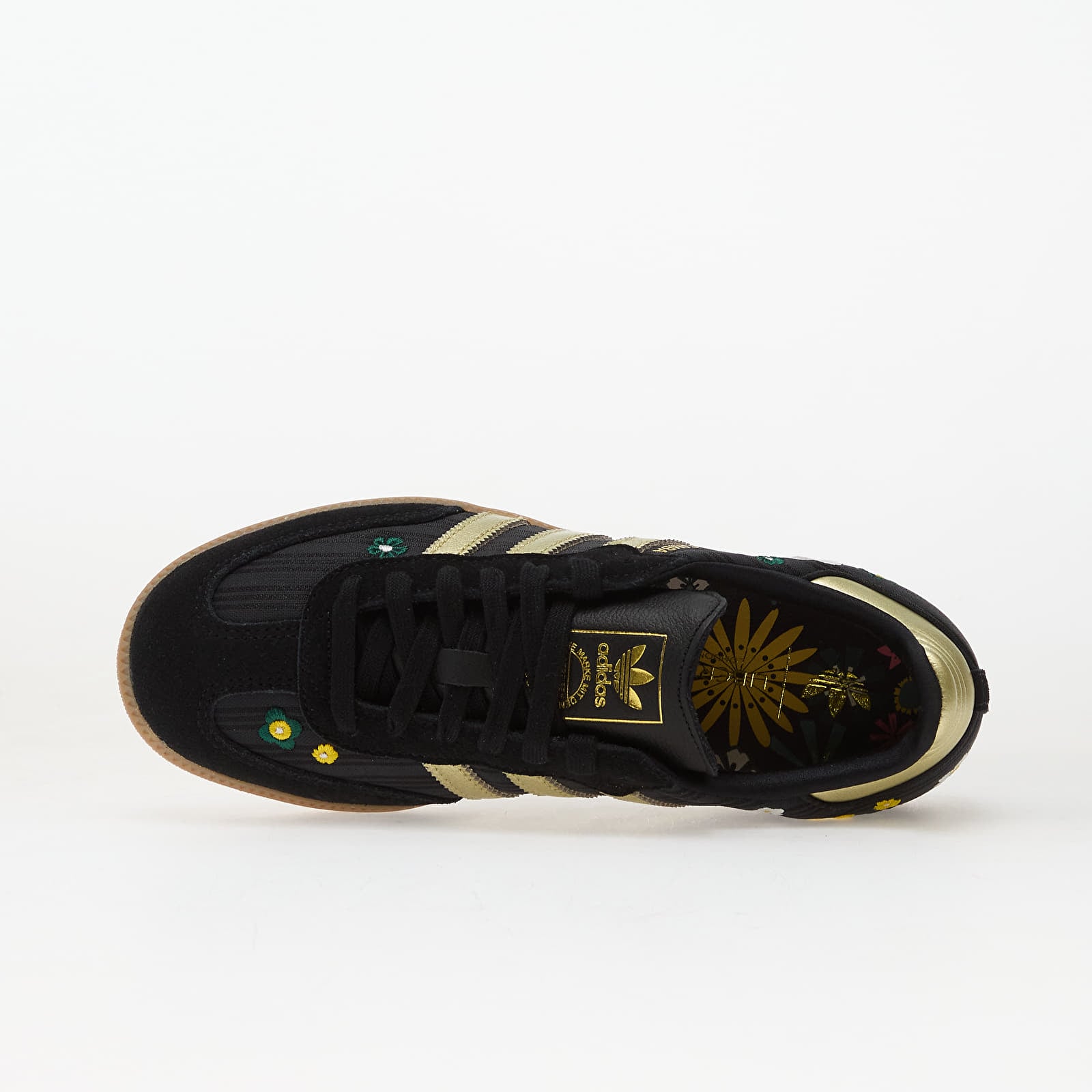 Dámske topánky a tenisky adidas Samba Og W Core Black/ Gold Metallic/ Gum4