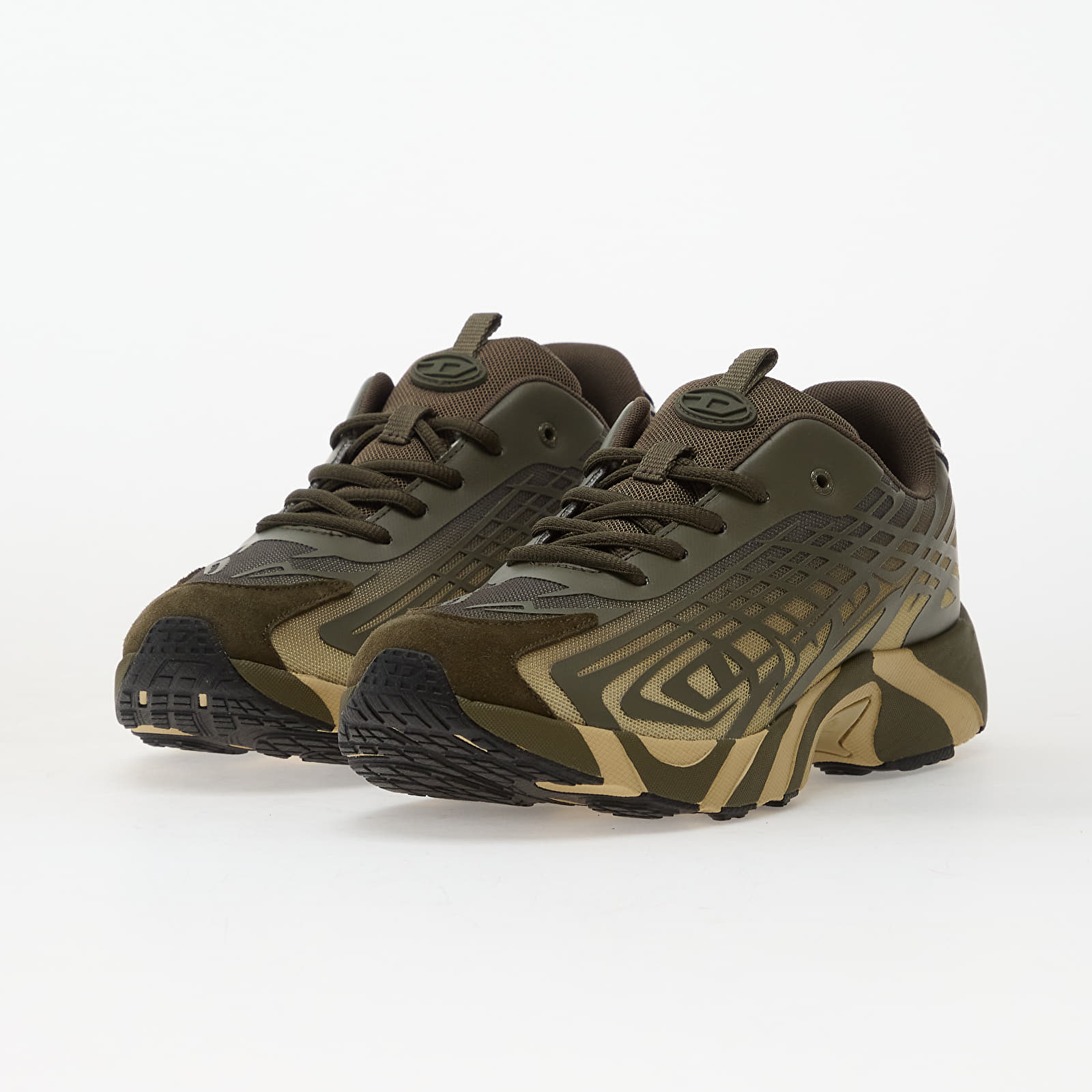 Men's shoes DIESEL S-D-Vits 500 Low Ivy Green/ Silver Fern