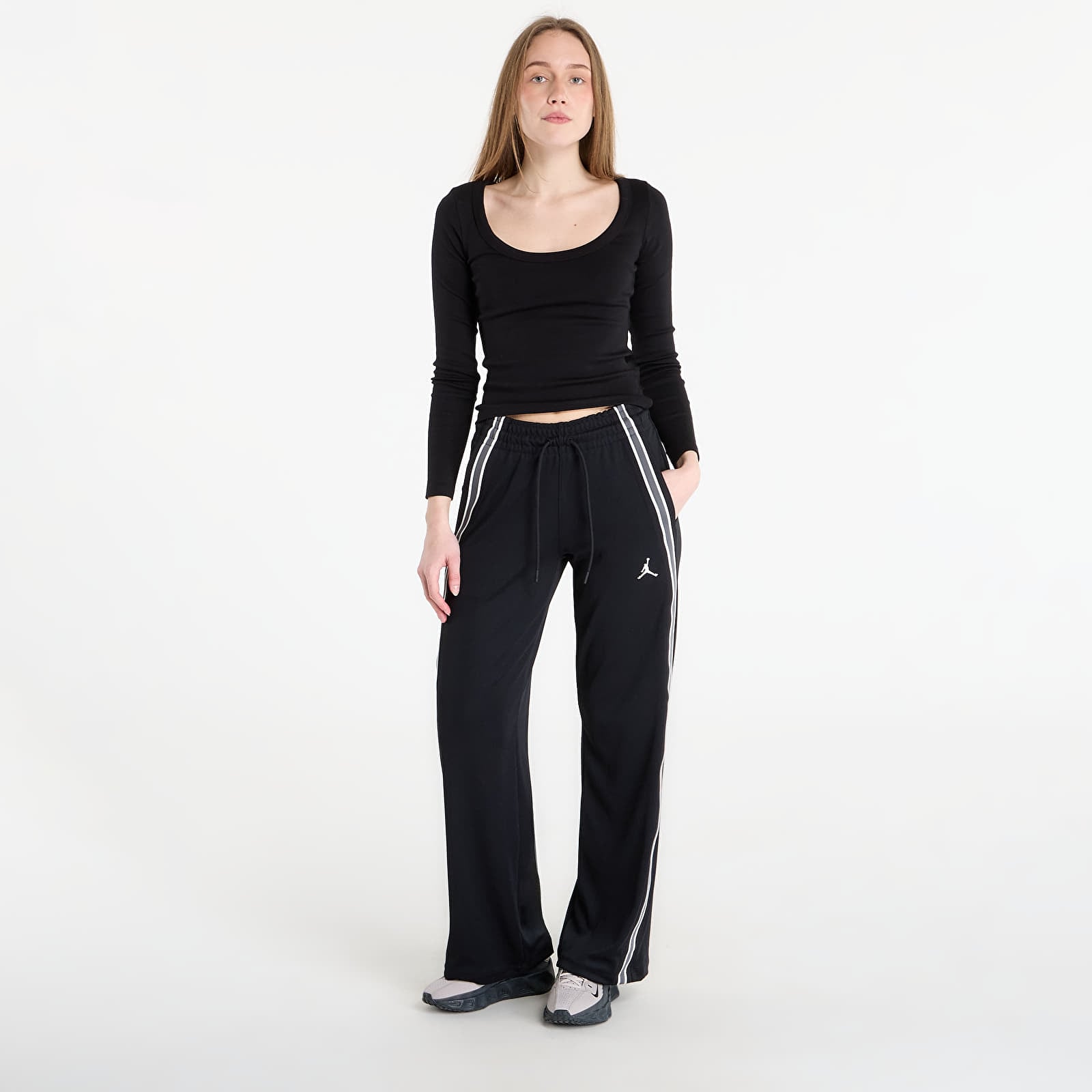 Pantaloni Jordan Brooklyn Women's Track Pants Black/ Sail