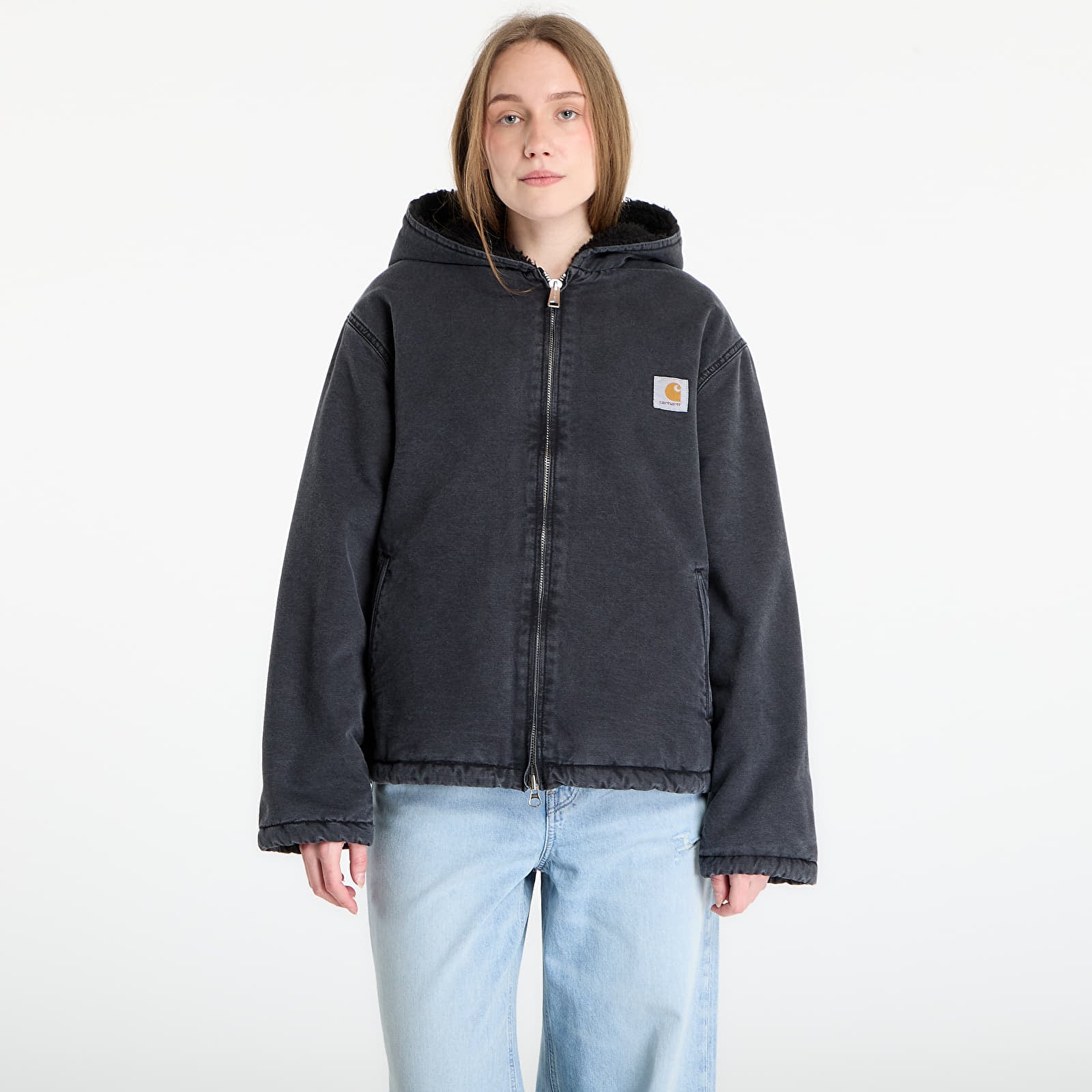 Miesten takit Carhartt WIP Mitch Jacket UNISEX Black