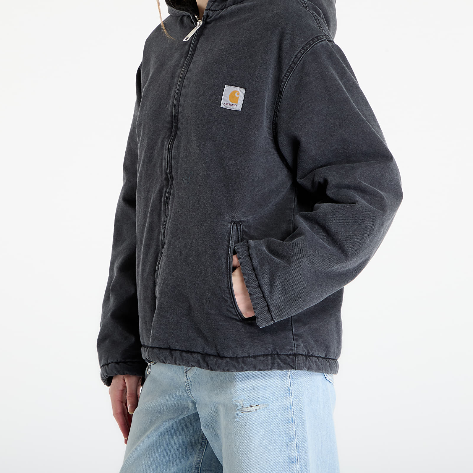 Miesten takit Carhartt WIP Mitch Jacket UNISEX Black