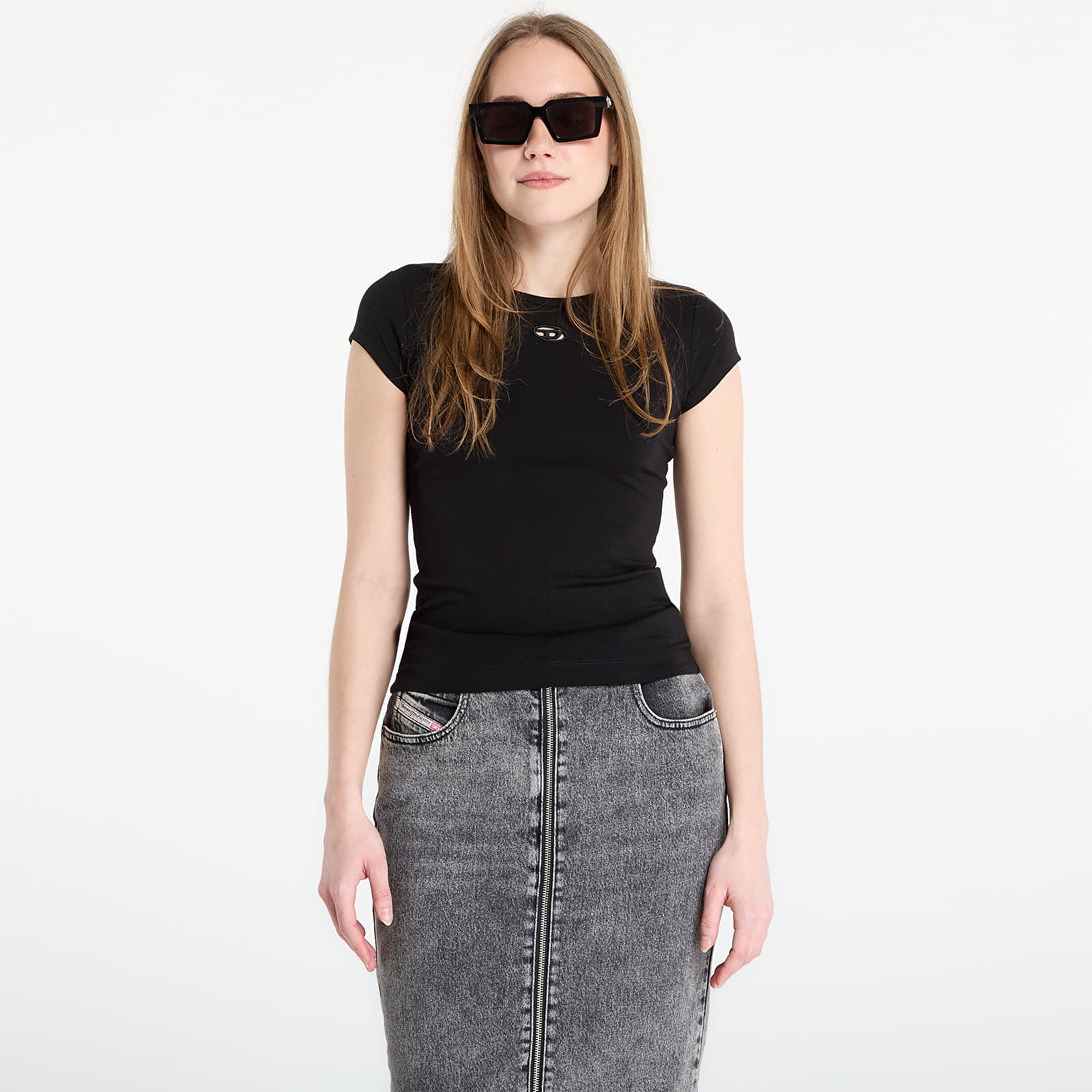 Тениска DIESEL T-Angie-Od Tank Top Black L