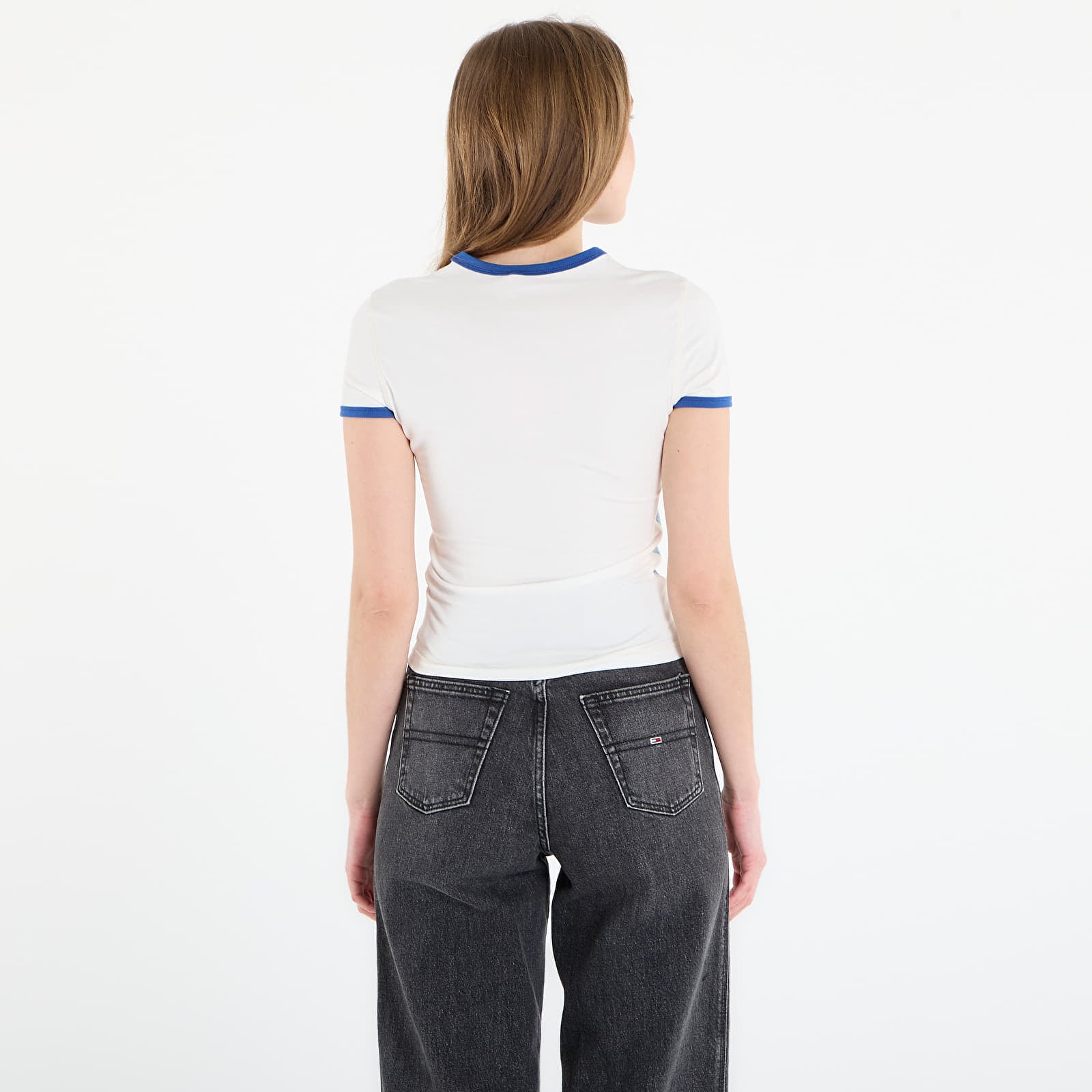 Trička DIESEL T-Uncuties-Long-S1 T-Shirt Off White