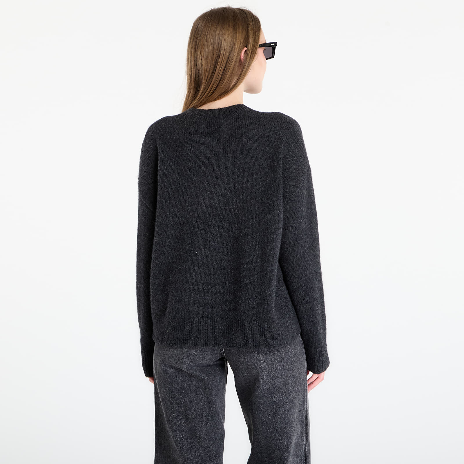Sweaters DIESEL M-Areeta Knitwear Dark Grey Melange