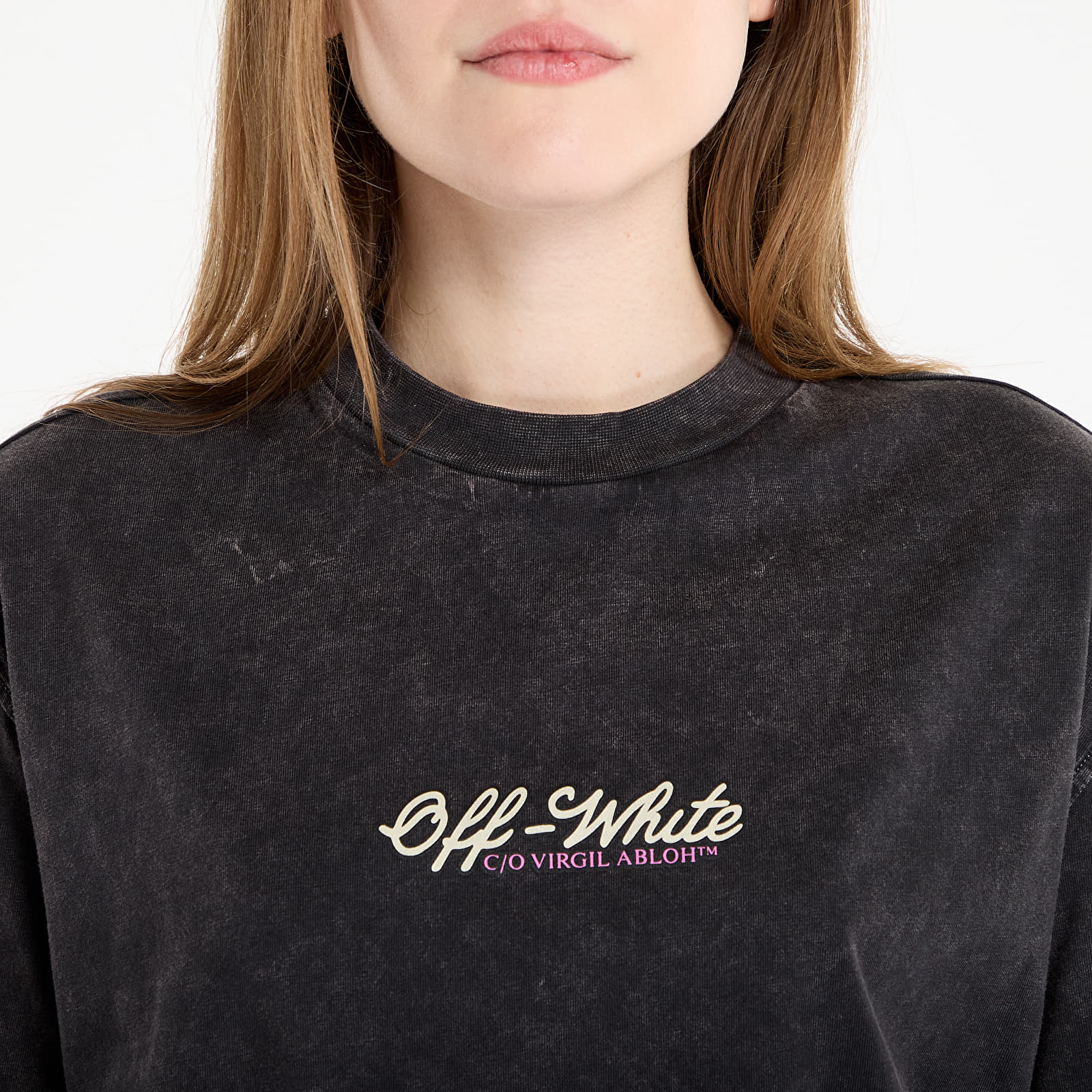 T-shirts  Off-White Royal Jwls Reg Tee Marble Black