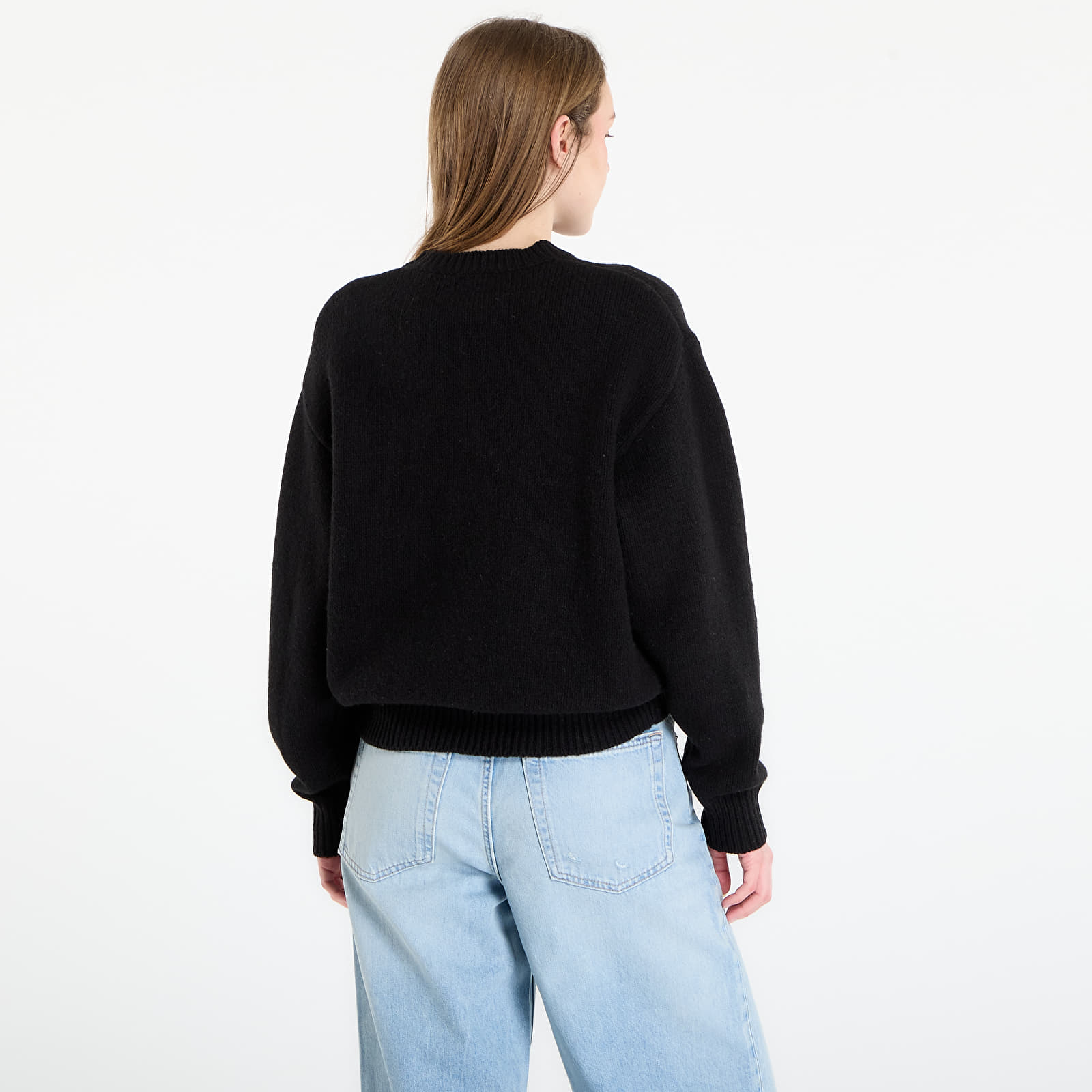 Pullover HUMAN MADE Heart Knit Sweater UNISEX Black