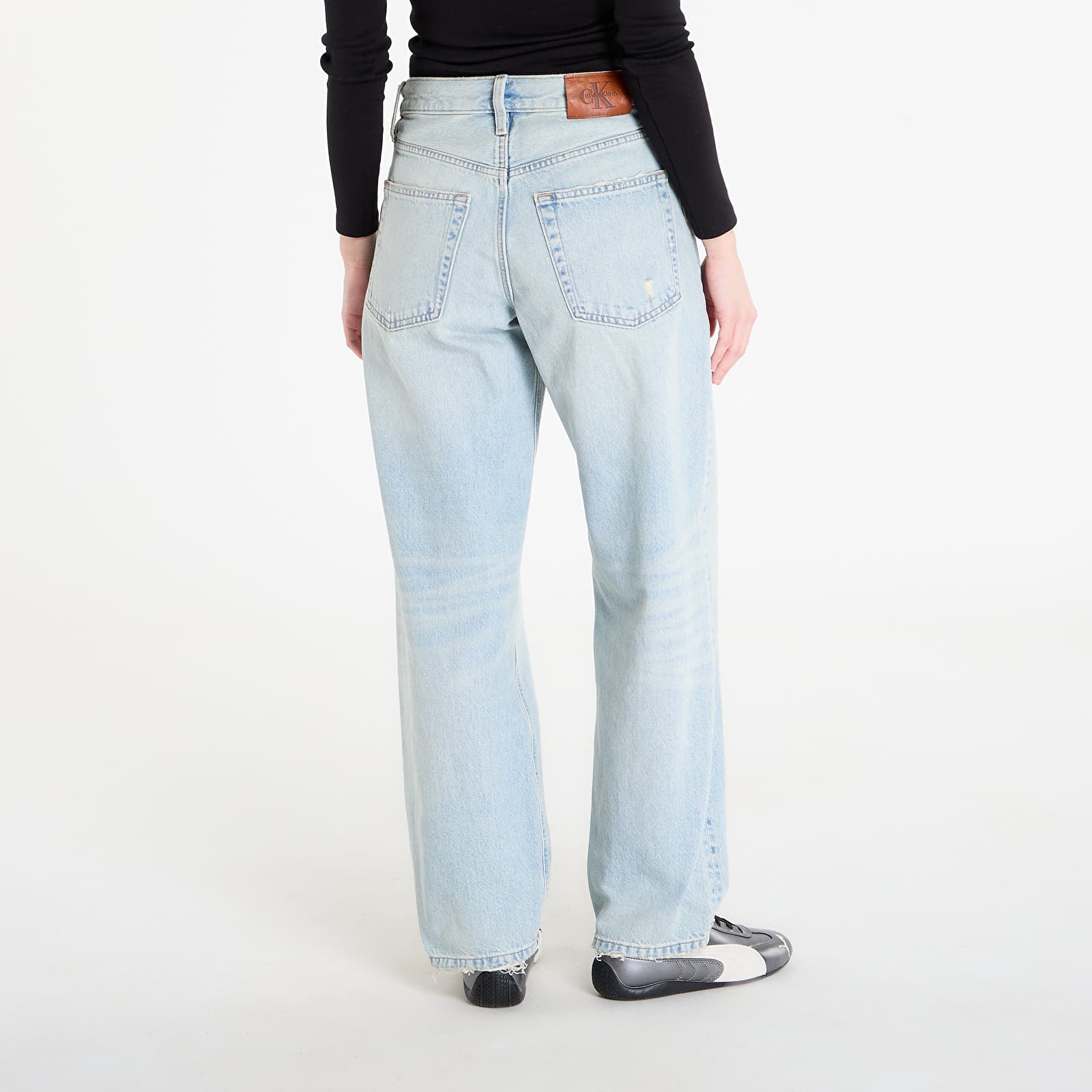 Kavbojke  Calvin Klein Jeans 90S Loose Indigo Sound Jean Blue