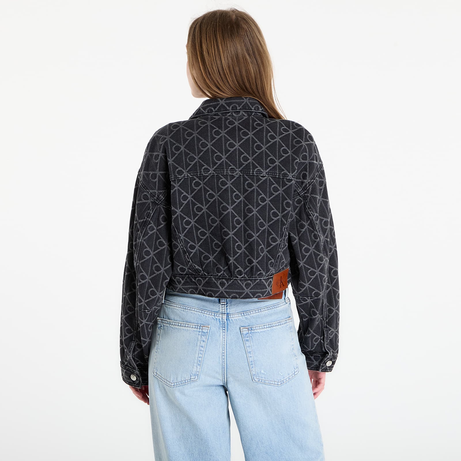 Jakne Calvin Klein Jeans Articulated Denim Jacket Black