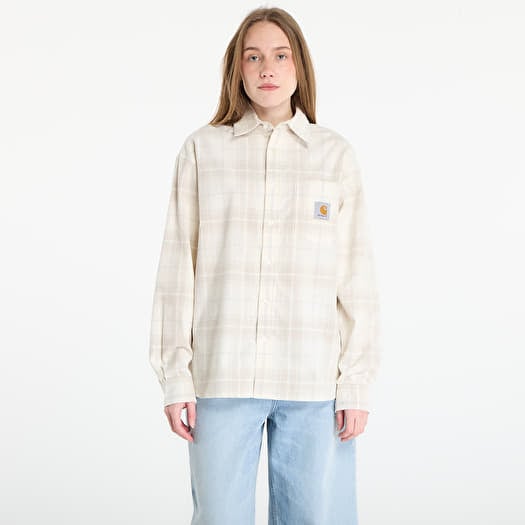 Hemd Carhartt WIP L/S Wilber Shirt UNISEX Wilber Check/ Natural