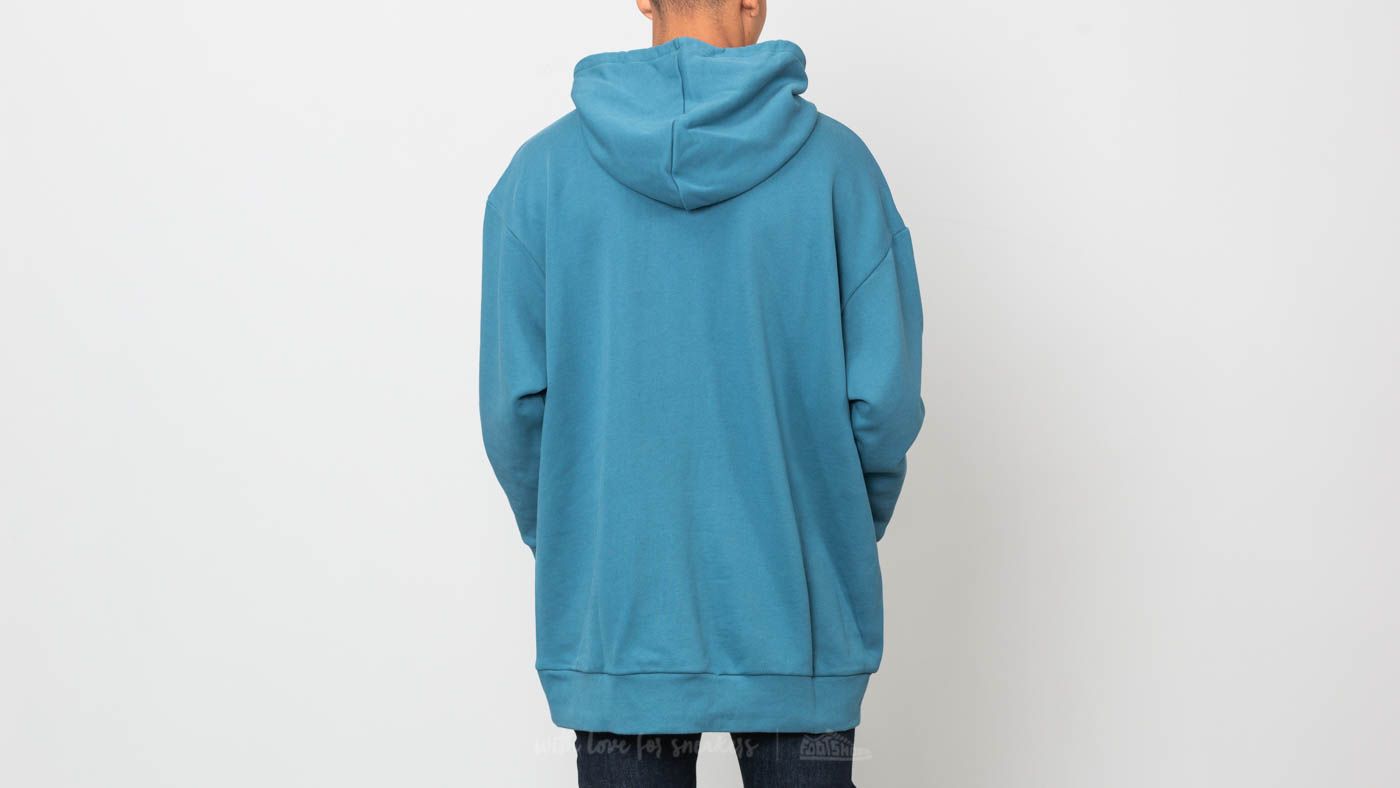 Hoodies and sweatshirts  adidas Trefoil Oversized Hoodie Blanch Blue