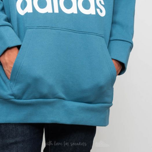 Adidas trefoil shop oversized hoodie