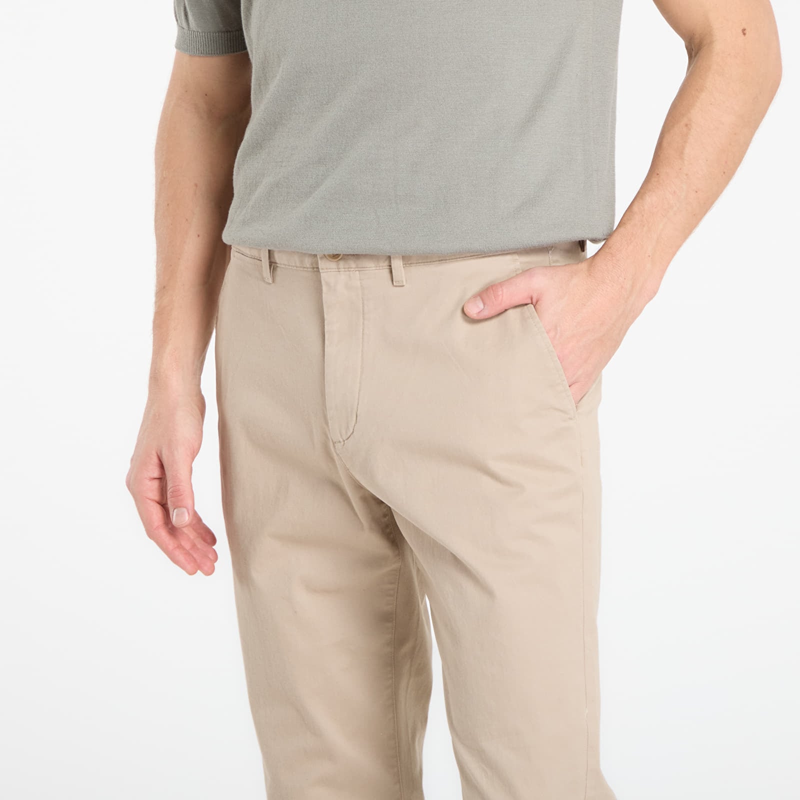 Чоловічі штани Tommy Hilfiger Core Harlem Essential Twill Pants Batique Khaki