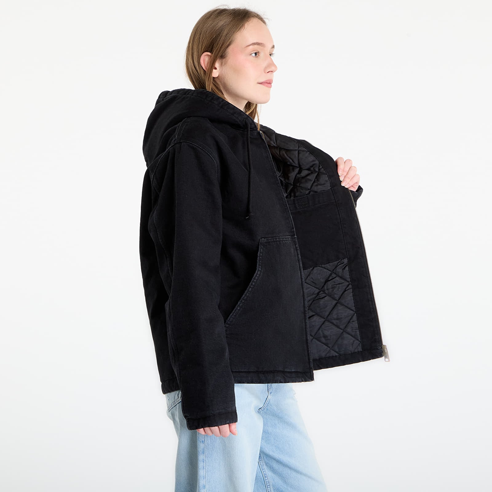 Jakker Carhartt WIP Cleveland Jacket UNISEX Black