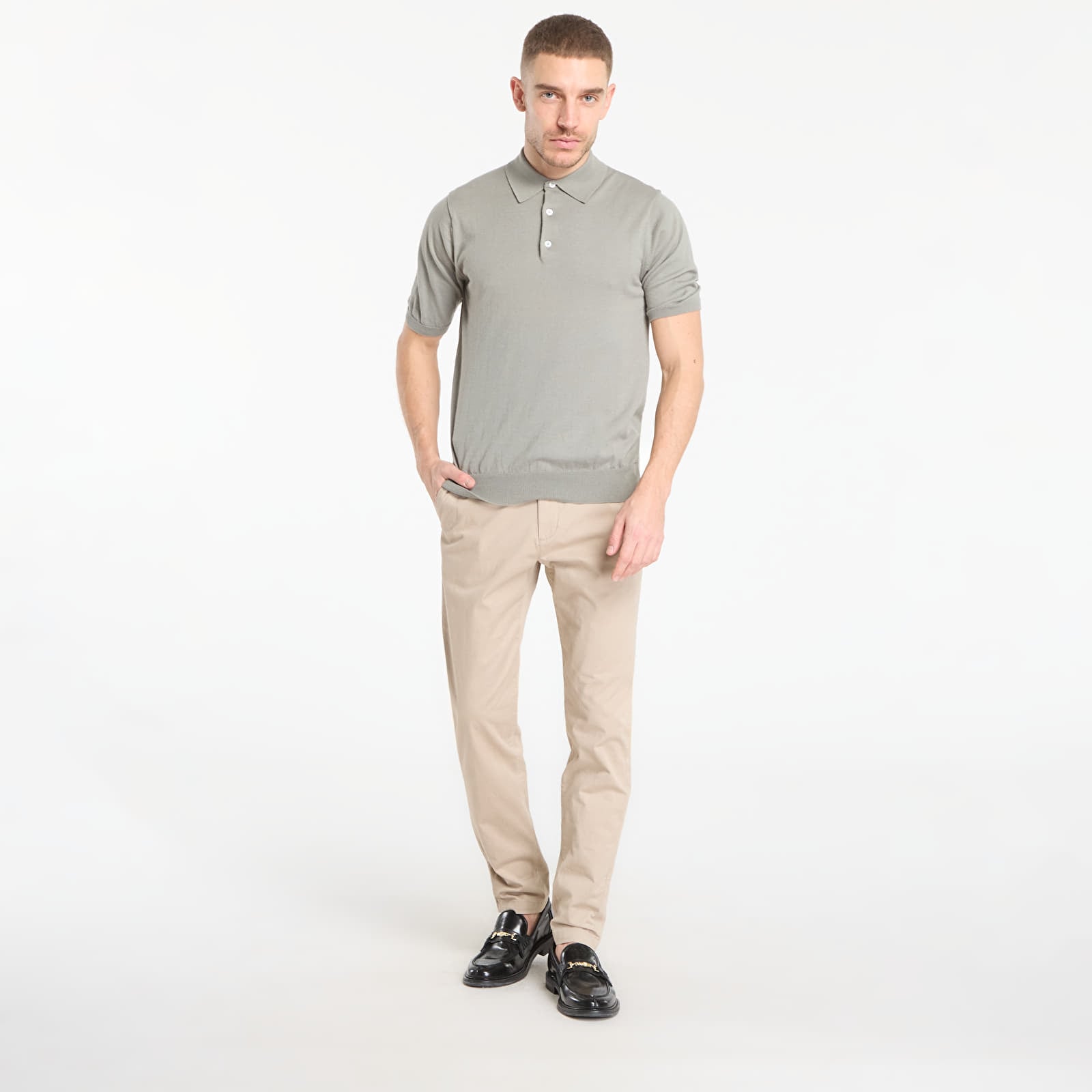 Чоловічі штани Tommy Hilfiger Core Harlem Essential Twill Pants Batique Khaki