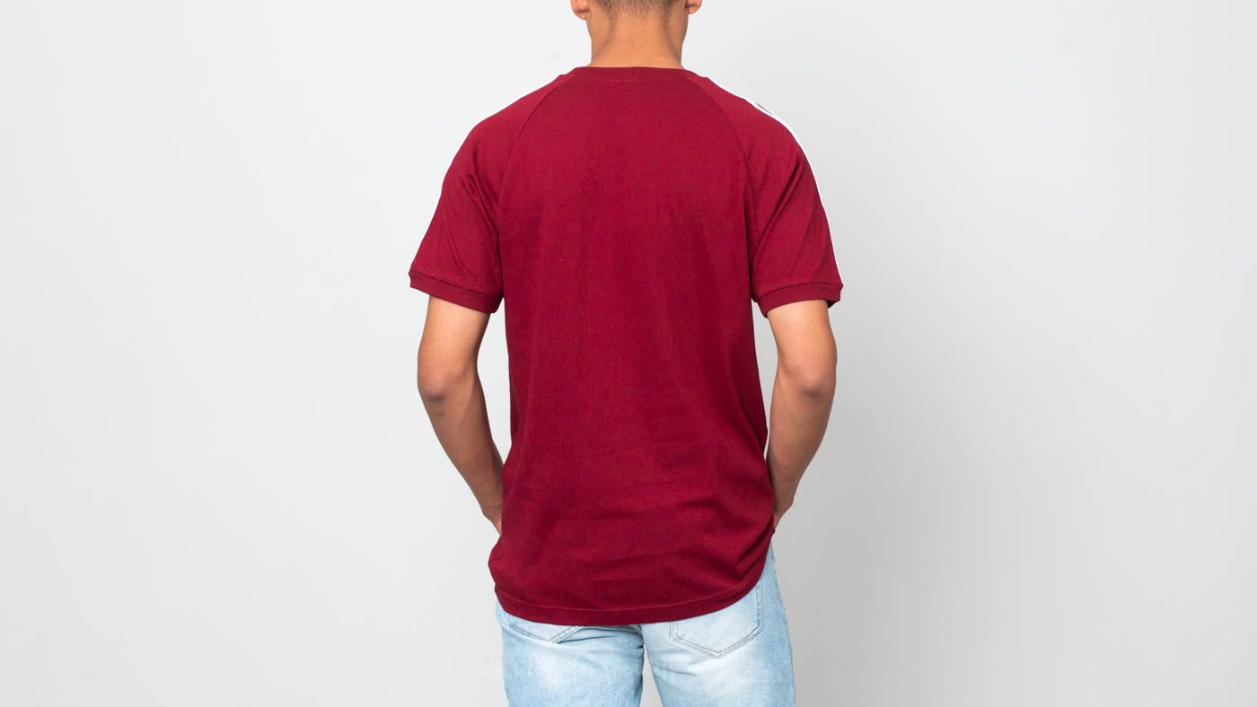 Majice T-shirt adidsa 3-Stripes Tee Collegiate Burgundy