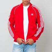 Adidas superstar track top red