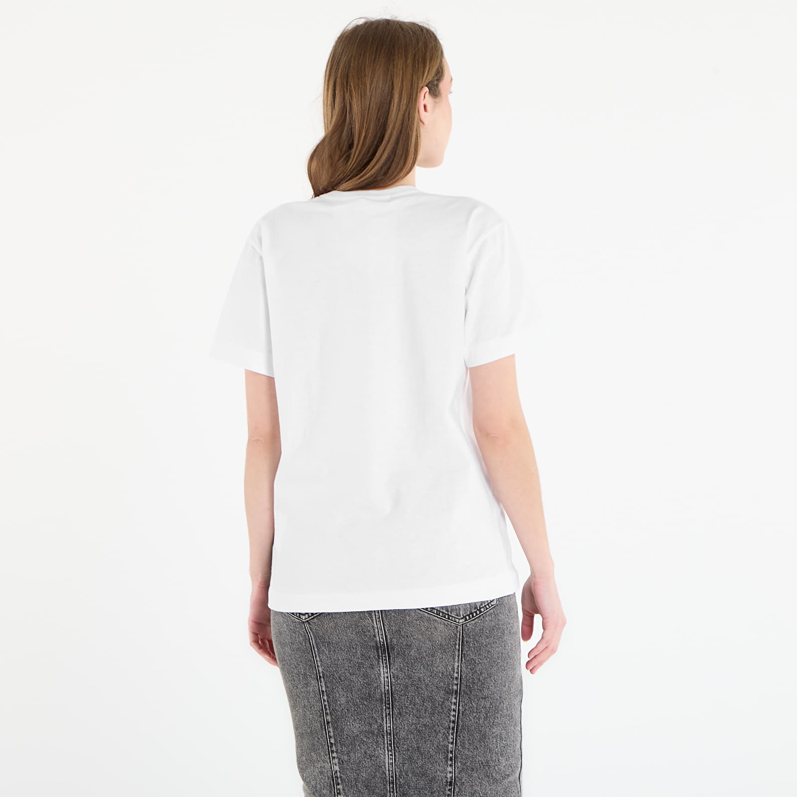 T-paidat Comme des Garçons PLAY Black Heart Tee White