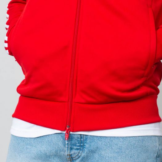 Hoodies and sweatshirts adidas Superstar Track Top Collegiate Red (DH5824)  | Footshop