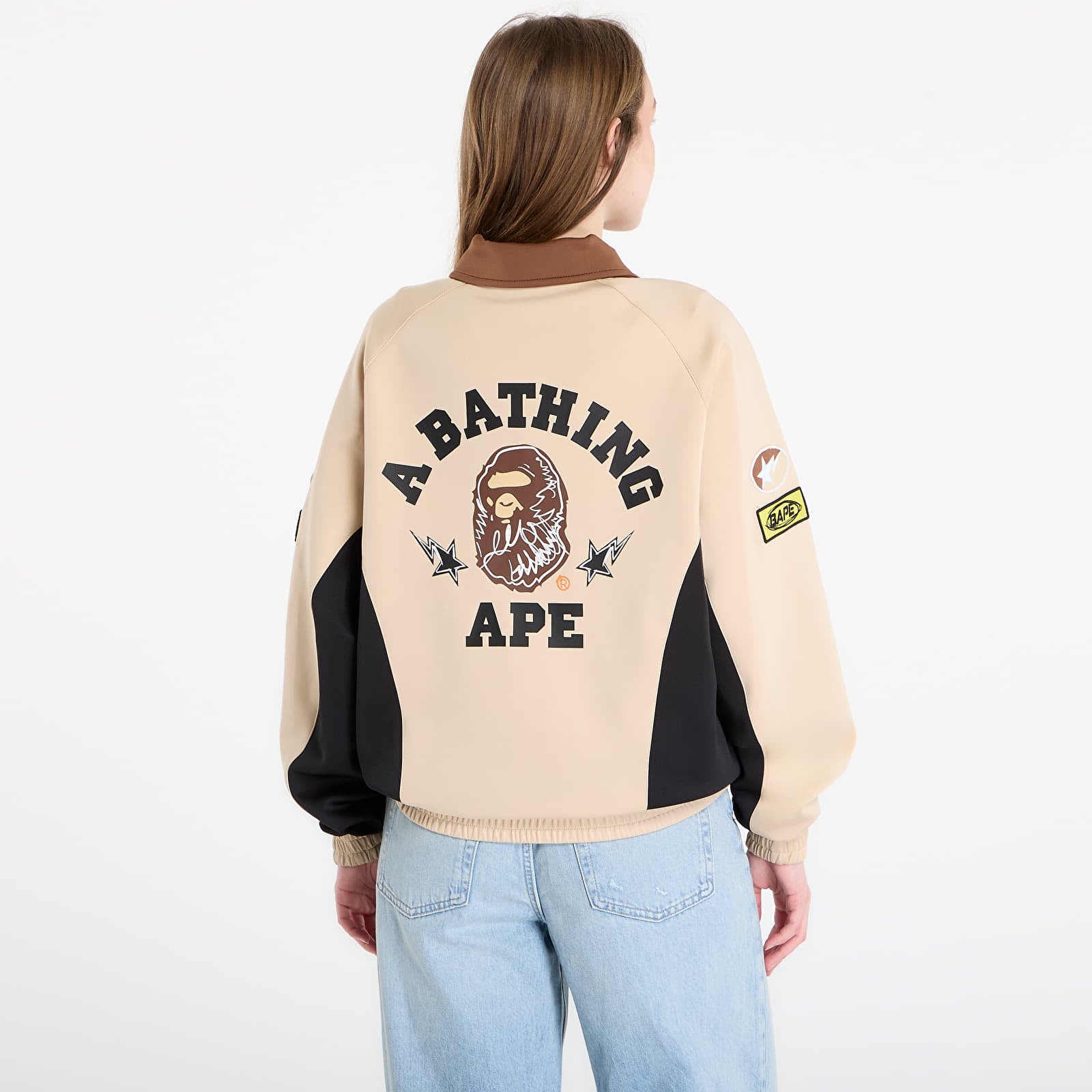 Joped BAPE® x FOOTSHOP - Track Jacket UNISEX Beige