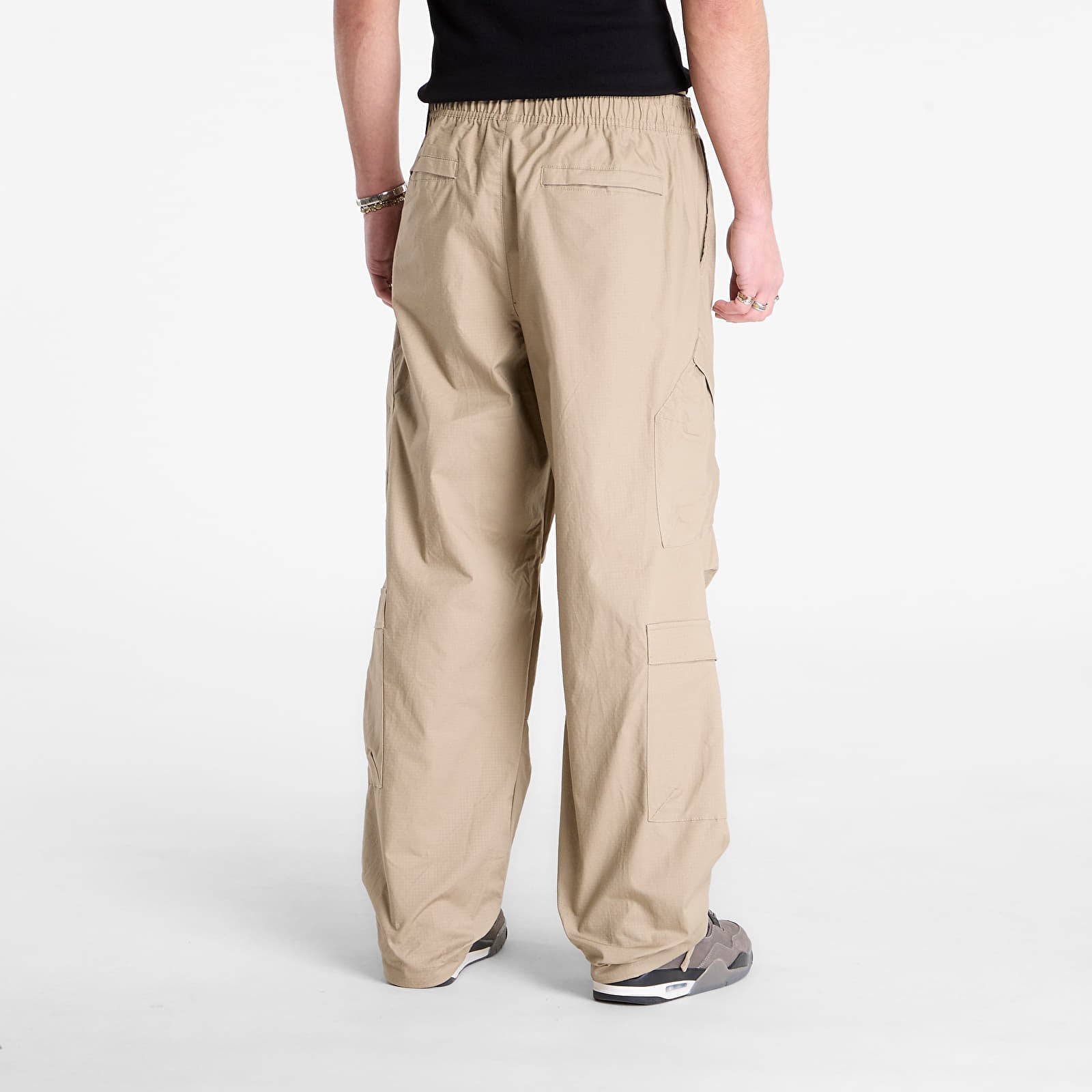 Kalhoty Jordan Flight Men's Utility Pants Khaki/ Black