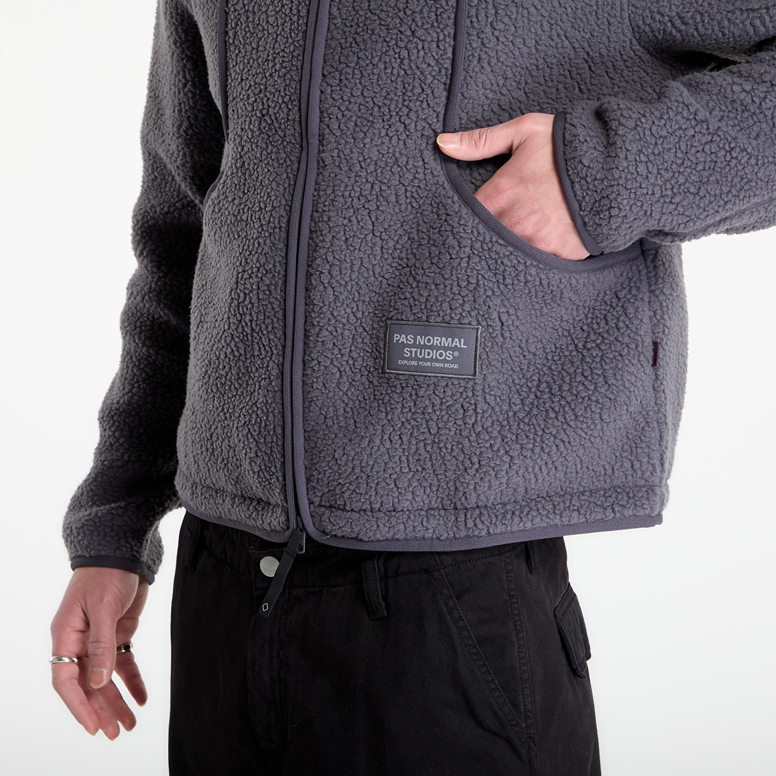Якета Pas Normal Studios Off-Race Pile Fleece Jacket Steel