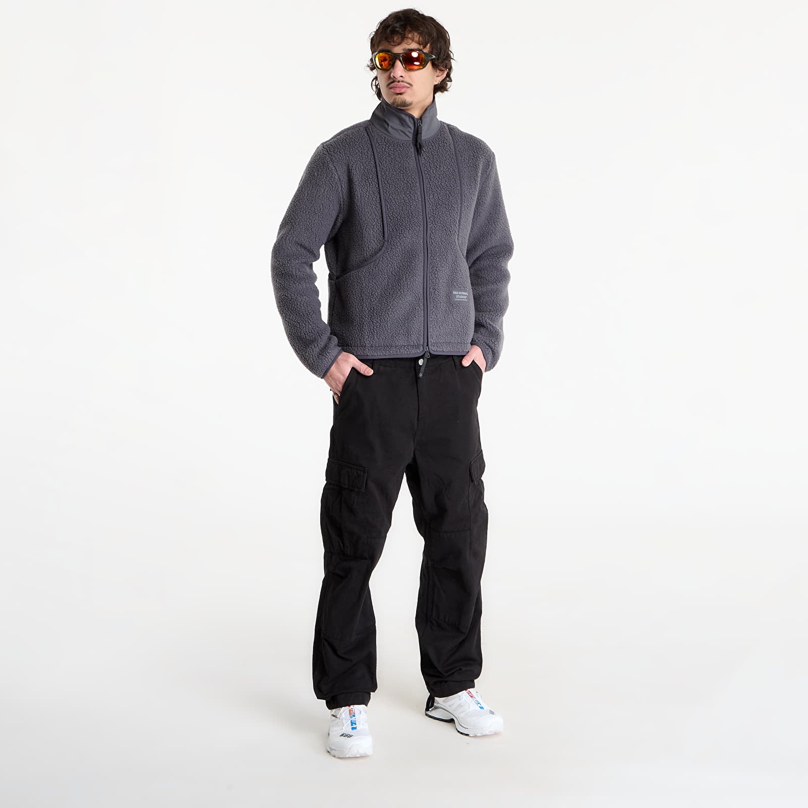 Якета Pas Normal Studios Off-Race Pile Fleece Jacket Steel